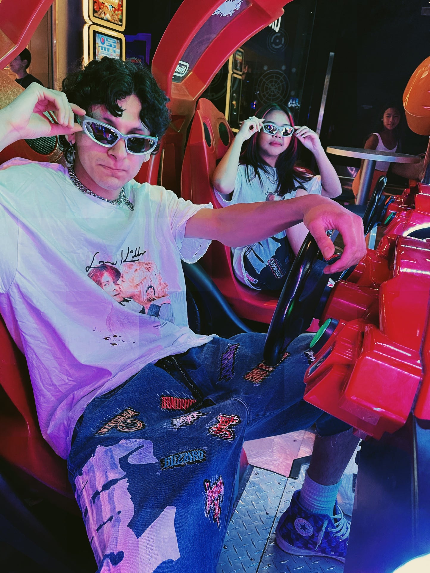 Rockstar Jorts V1 Blue