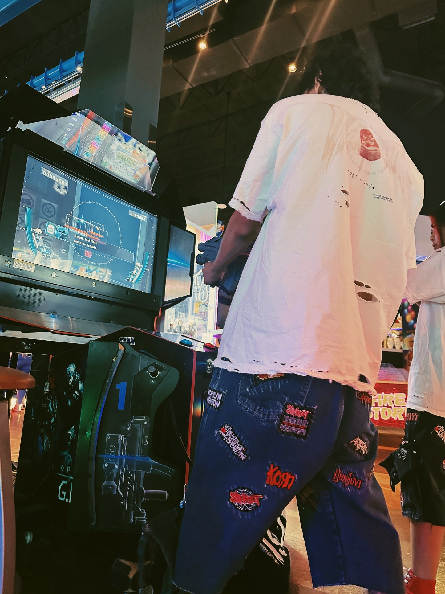 Rockstar Jorts V1 Blue