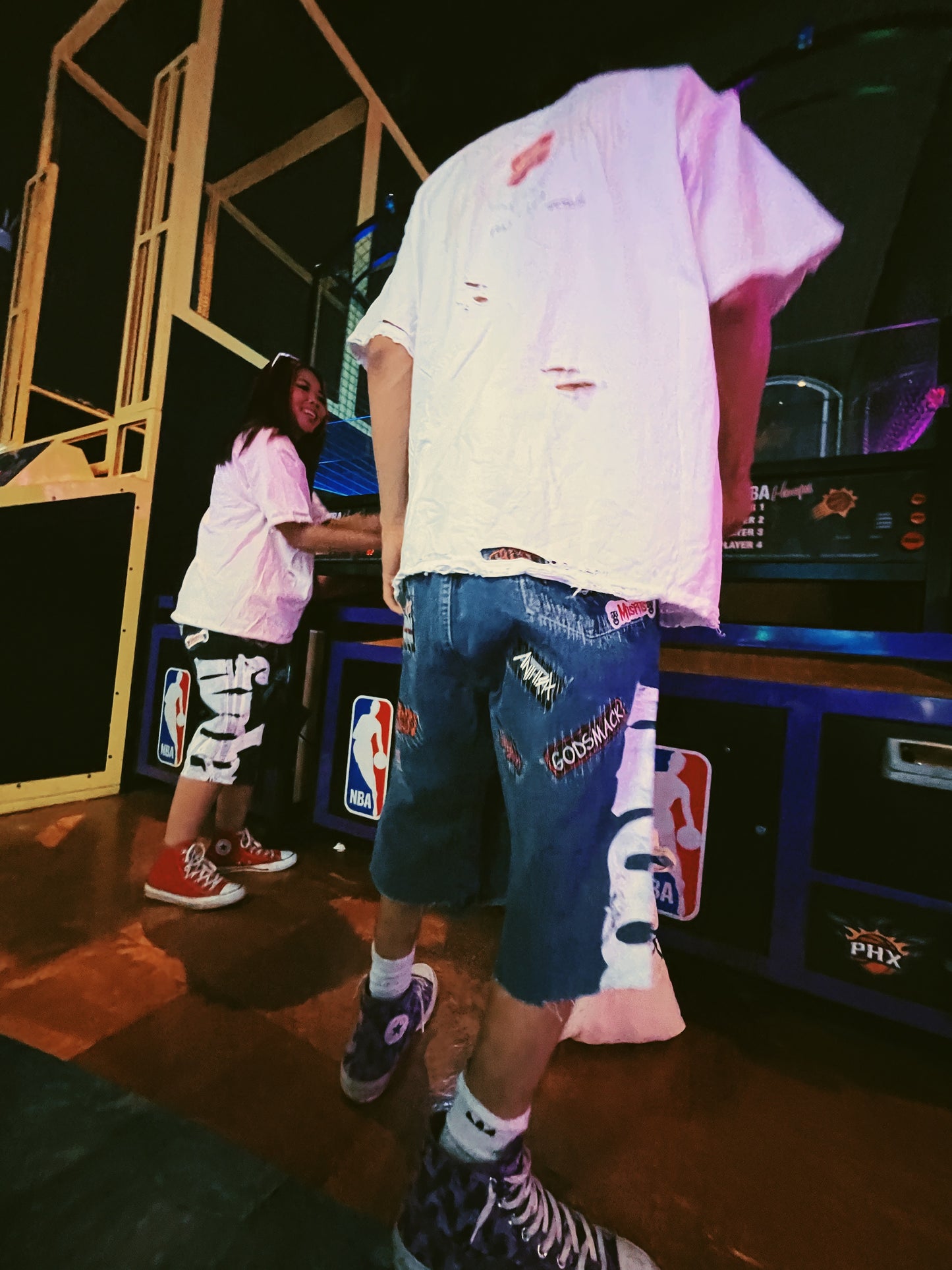 Rockstar Jorts V1 Blue