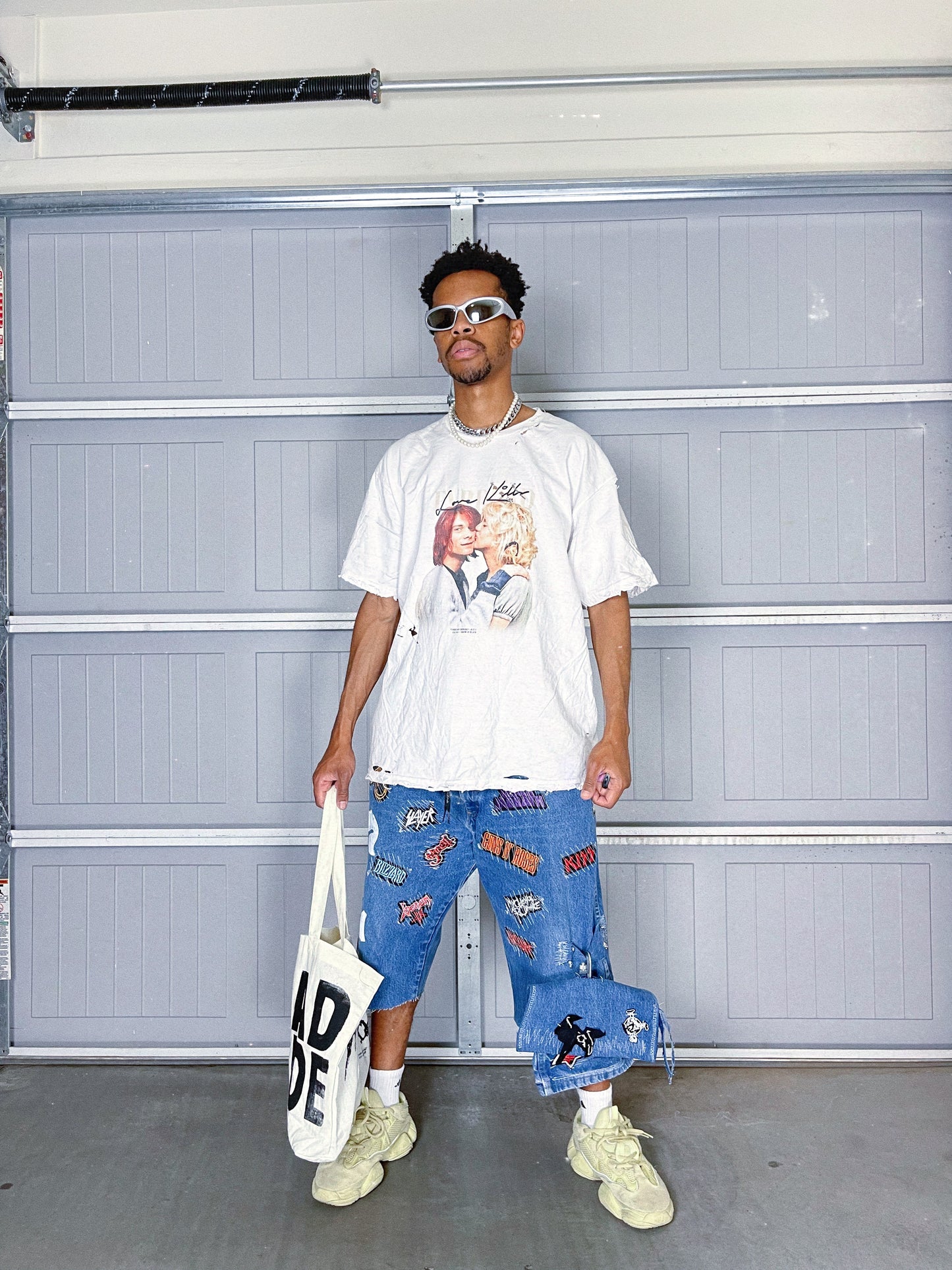 Rockstar Jorts V1 Blue