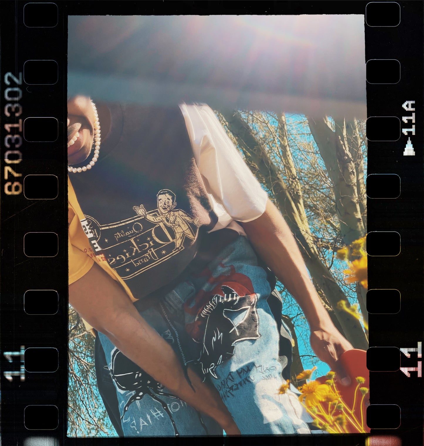 3. Dickies upcycled tee