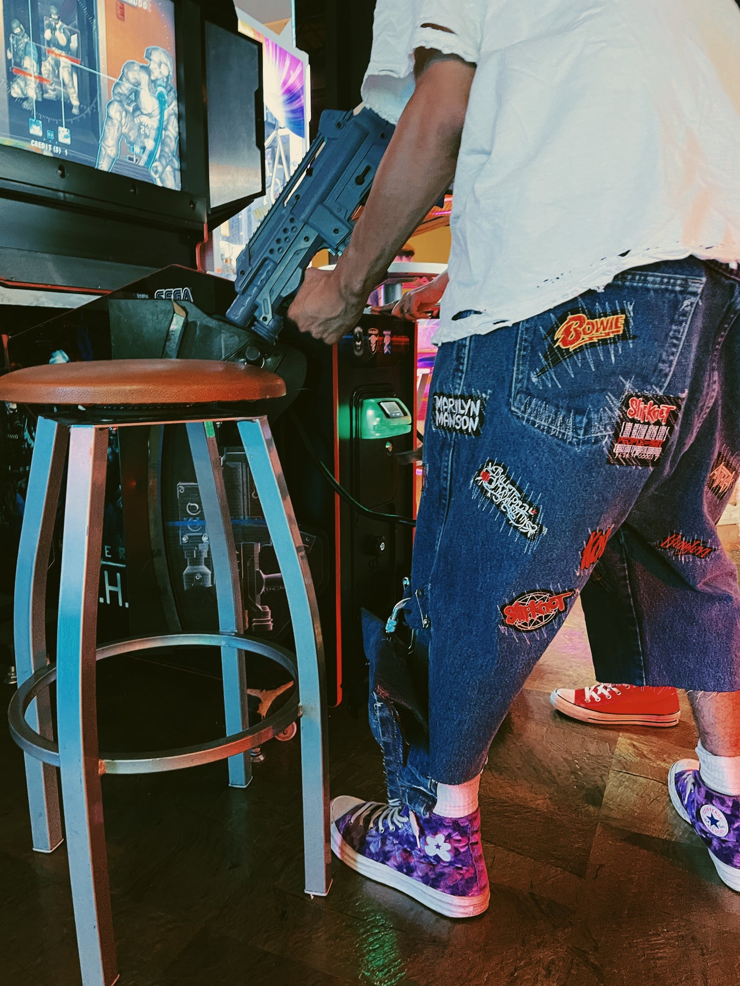 Rockstar Jorts V1 Blue