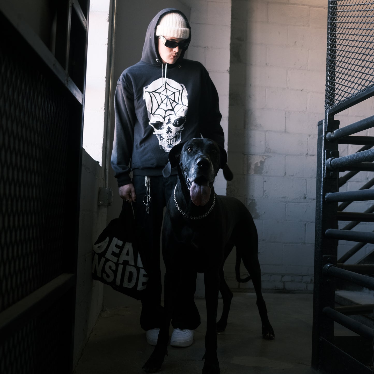 #4 PUNK 1 of 1 upcycled hoodie