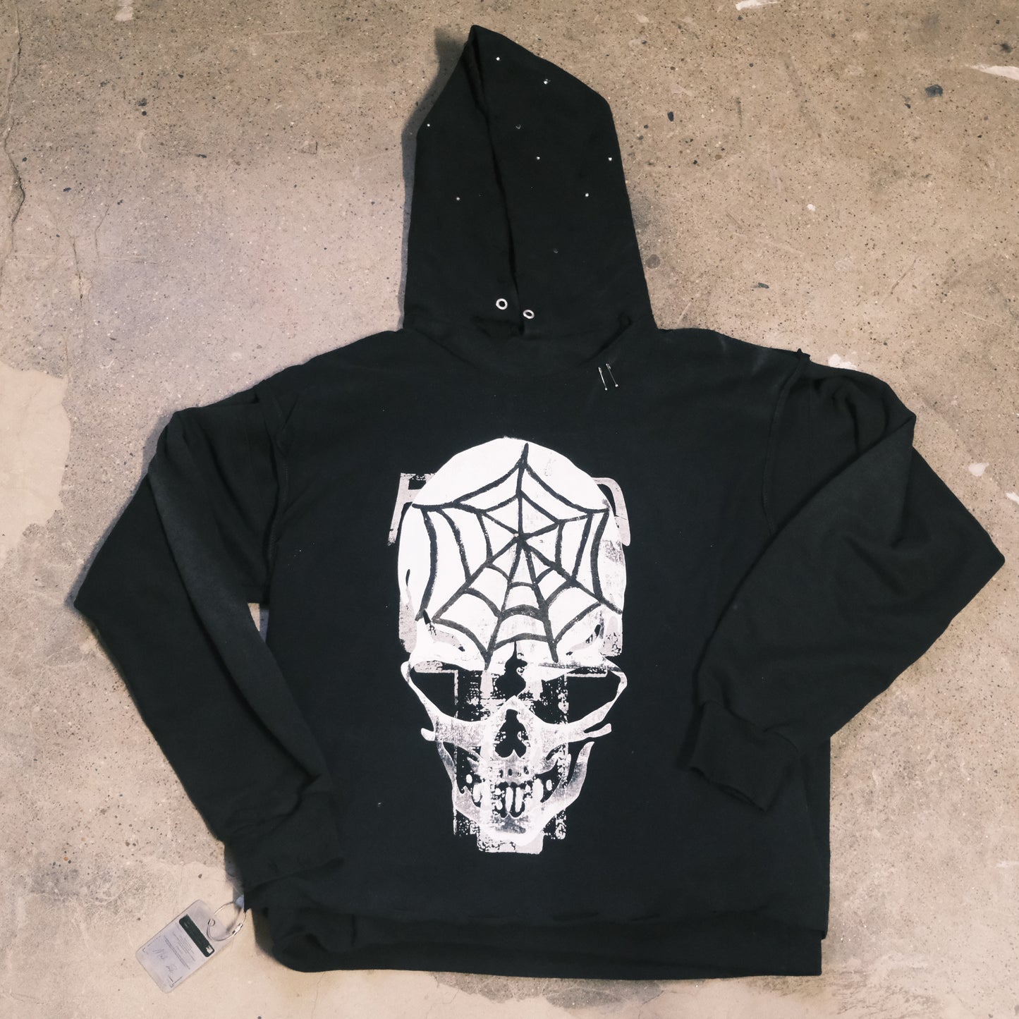 #4 PUNK 1 of 1 upcycled hoodie