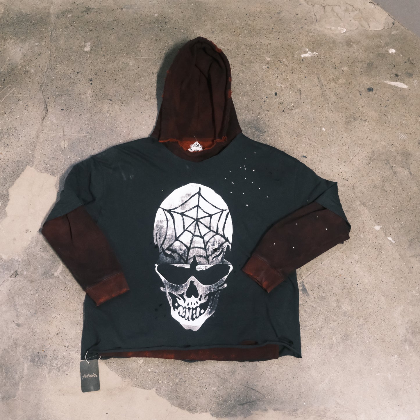 #5 ALLRED 1 of 1 upcycled hoodie