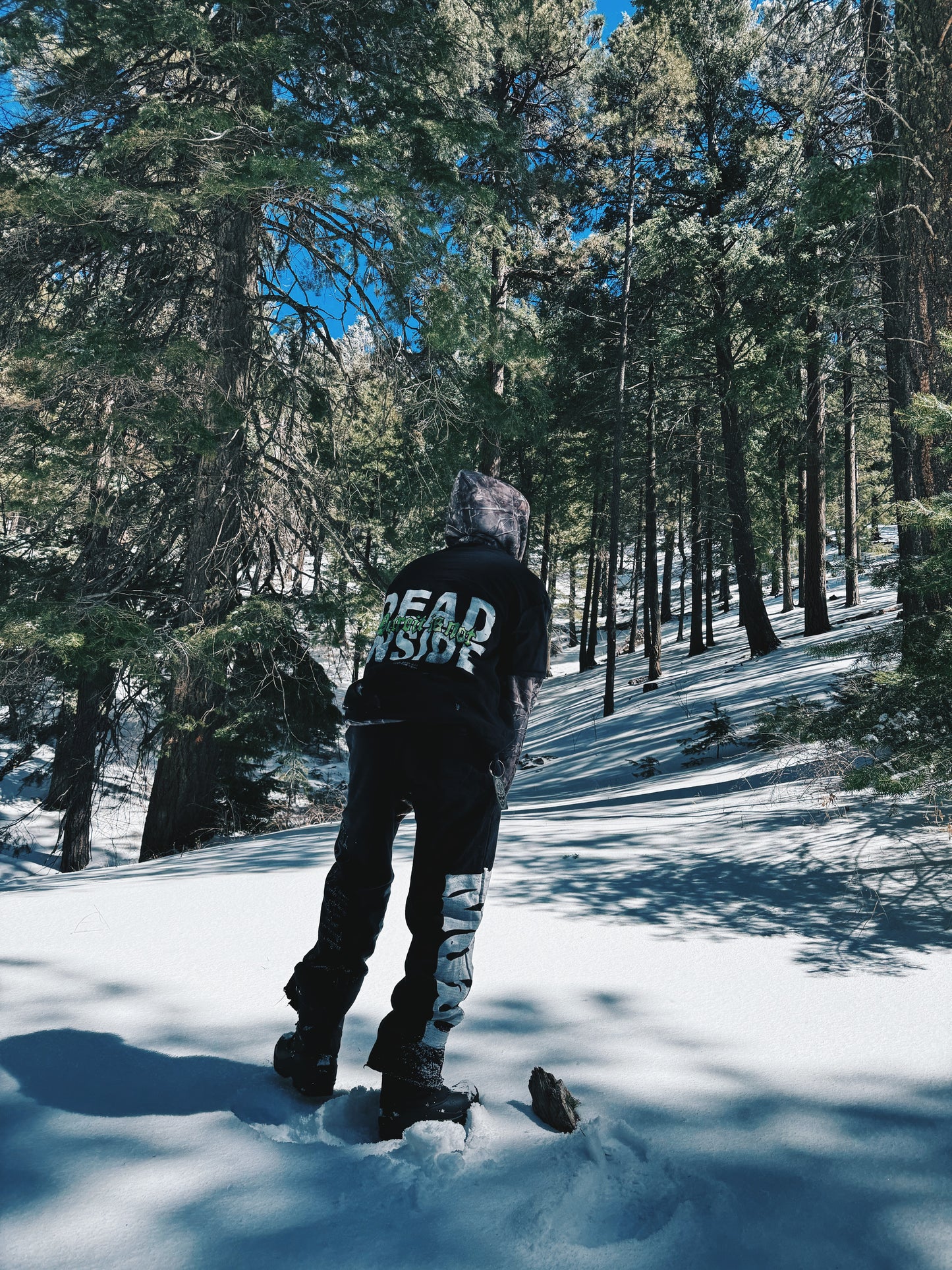 #2 Camo 1 of 1 upcycled hoodie