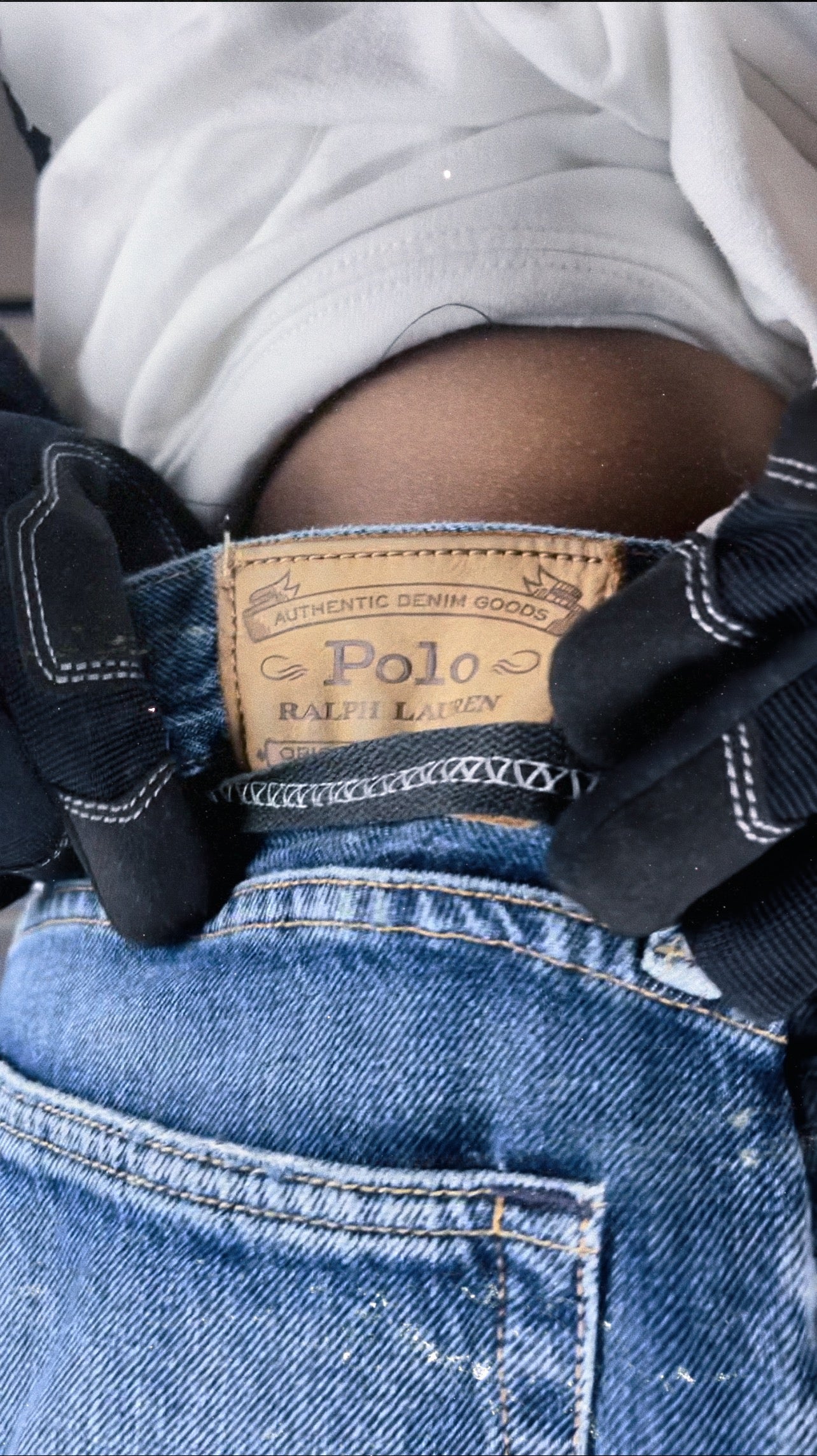 2. Crawlin Jeans Levi x Ralph Lauren Polo