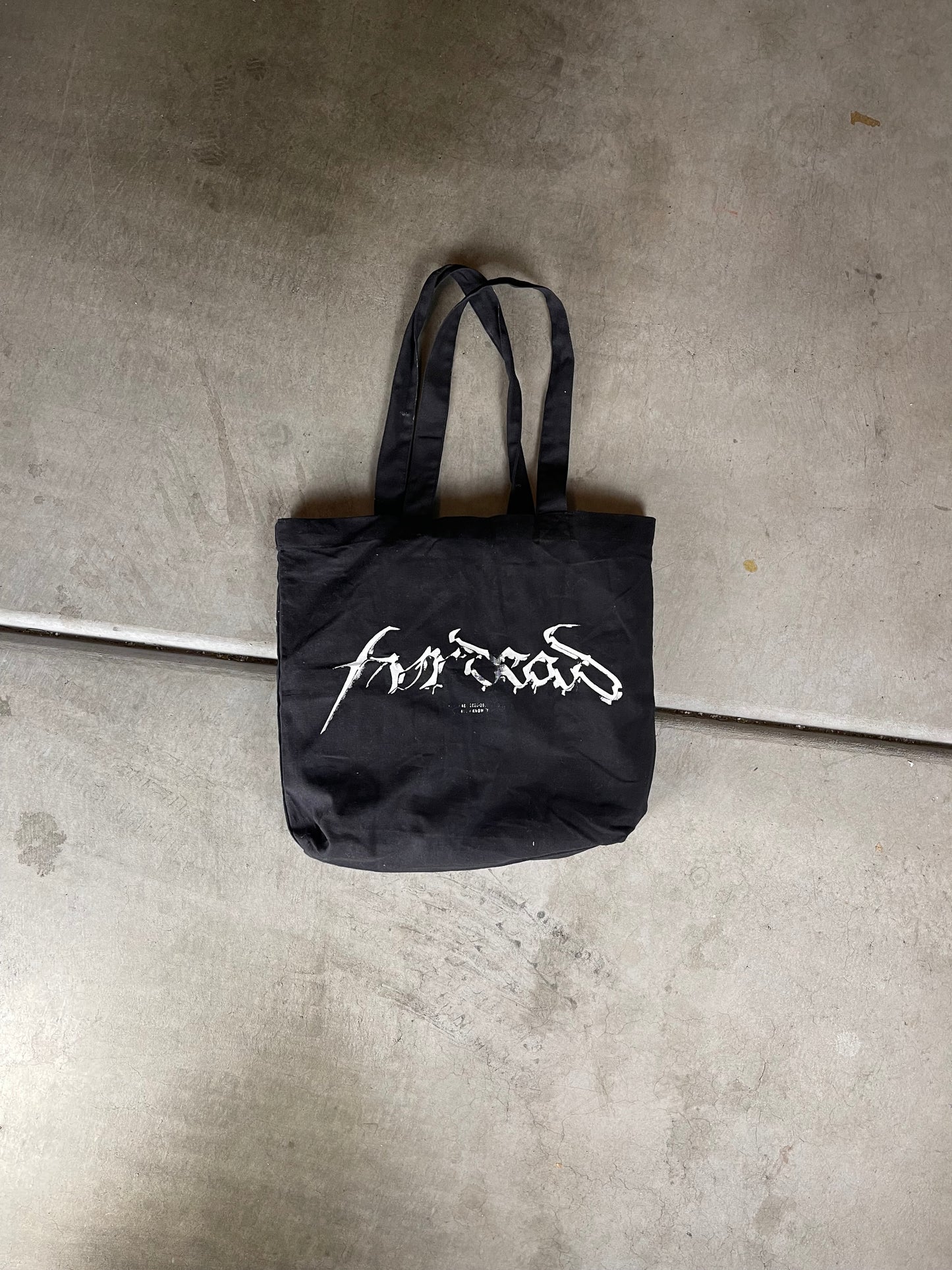 2. Dead Inside Tote Bag Black