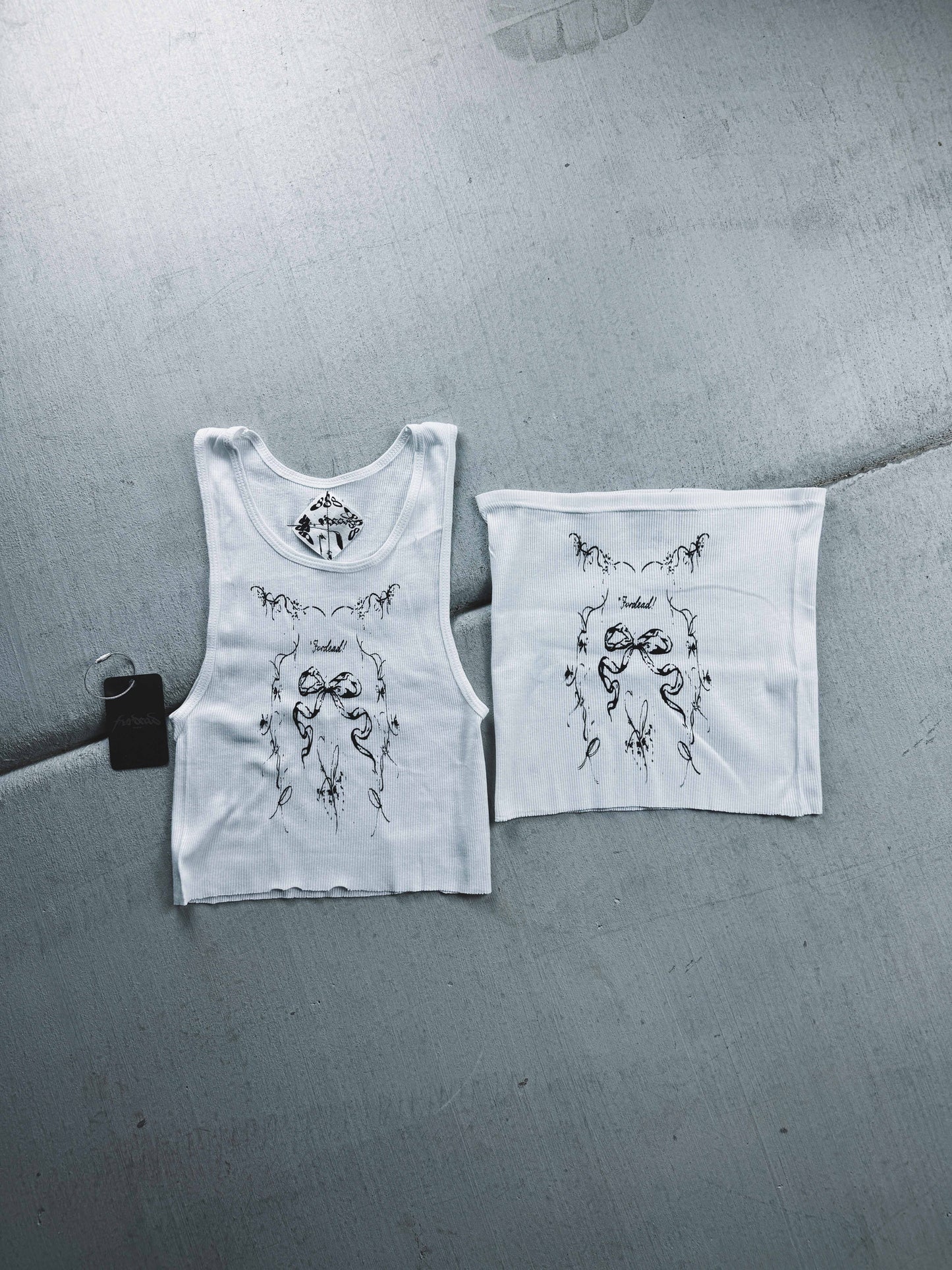 Bow tank tank & tube top