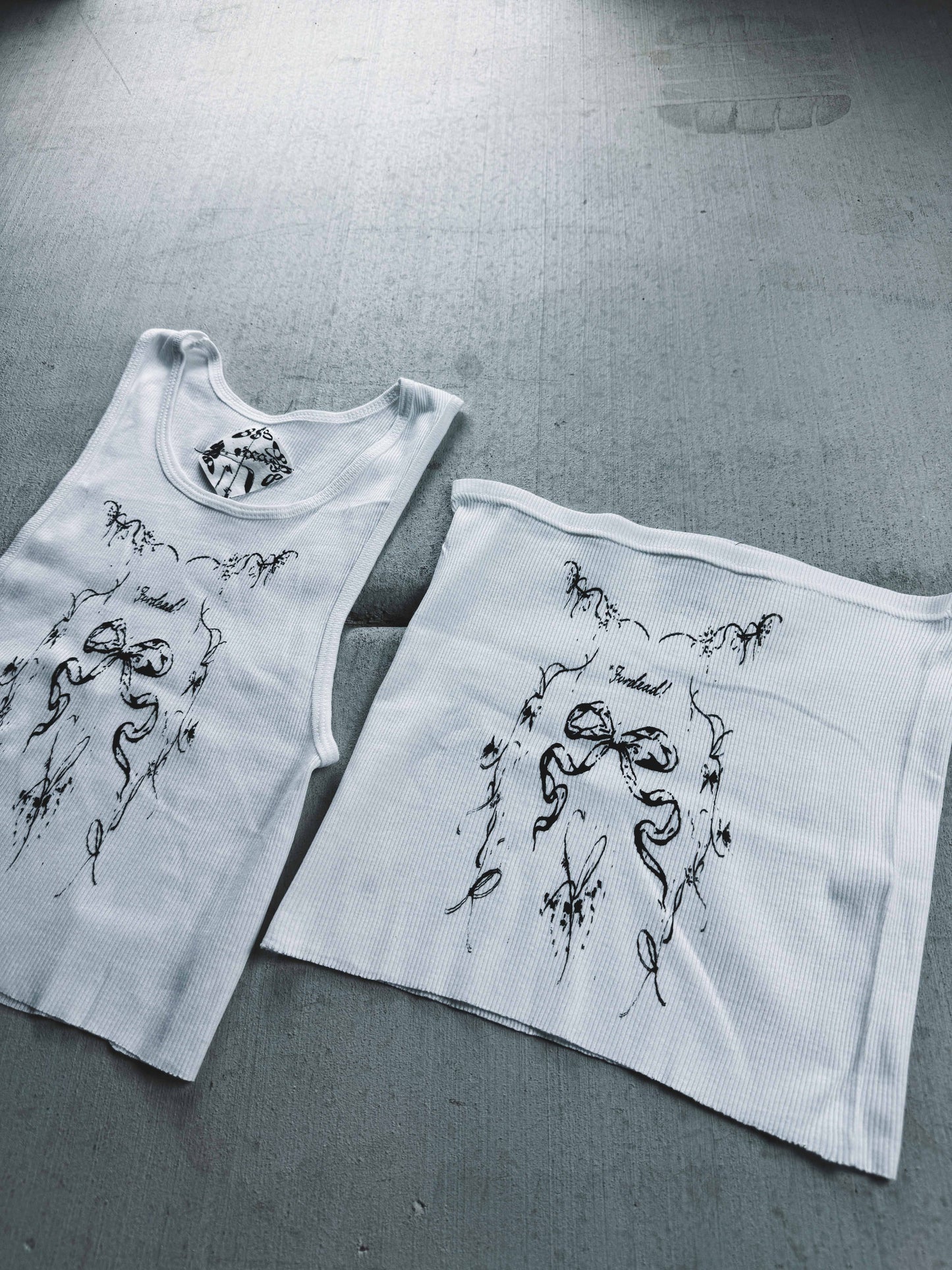 Bow tank tank & tube top