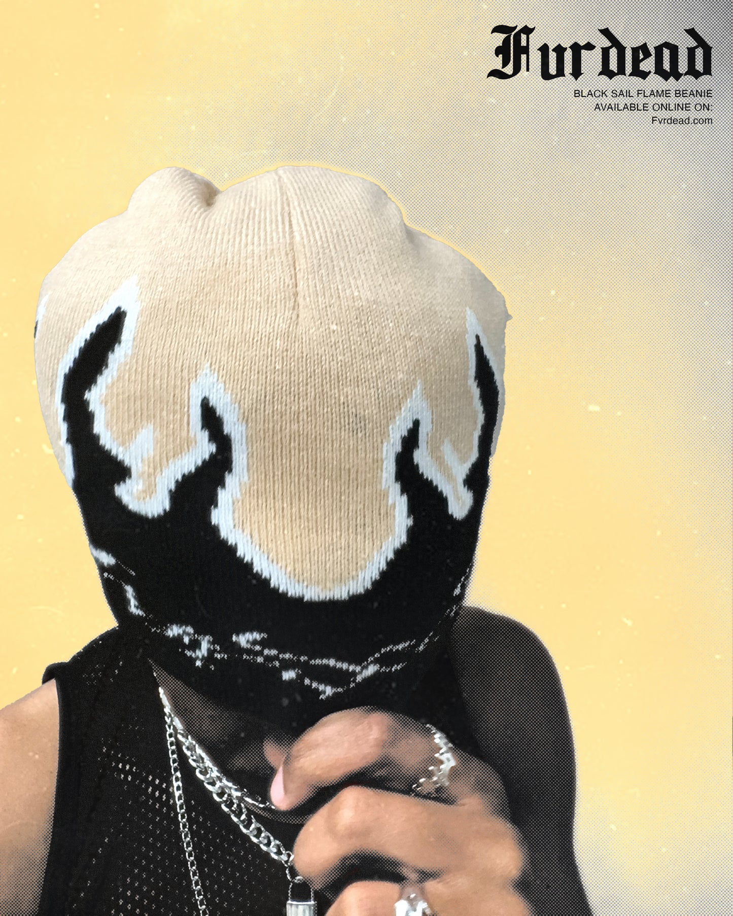 Black Sail flame beanie