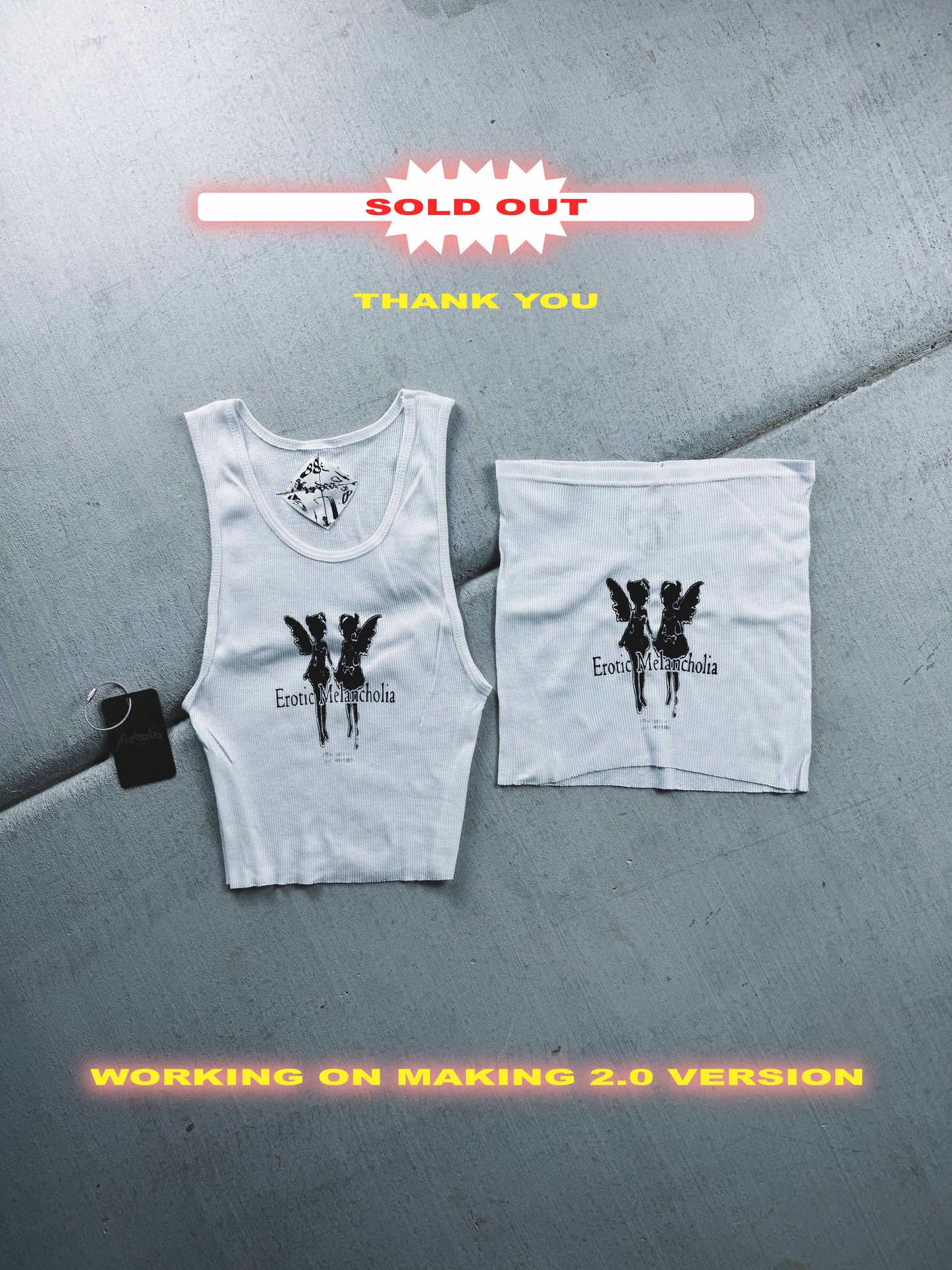Erotic Melancholia tank & tube top