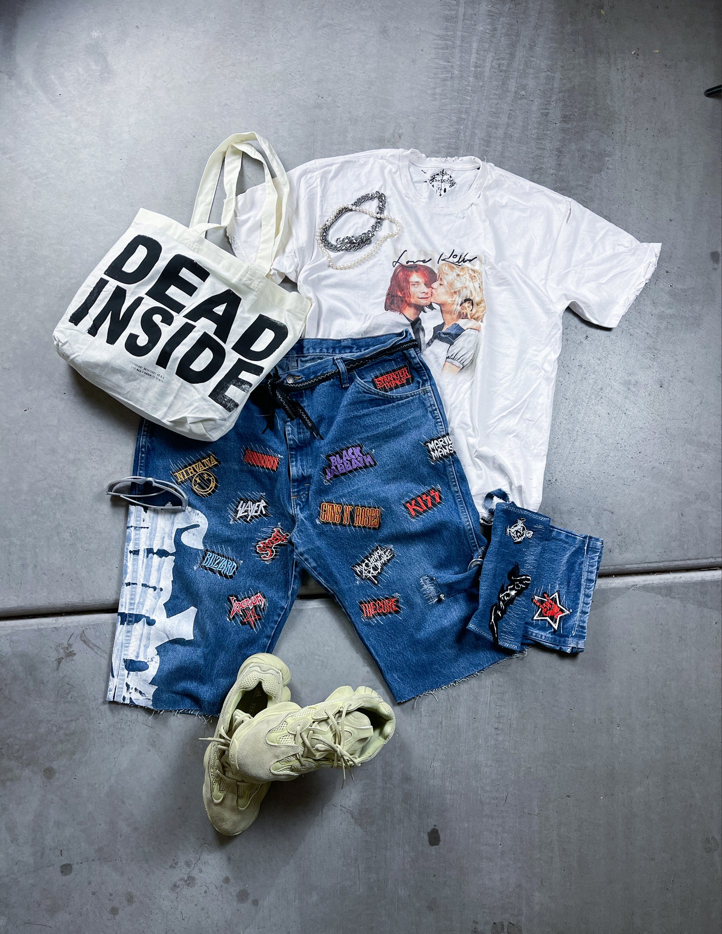 Rockstar Jorts V1 Blue