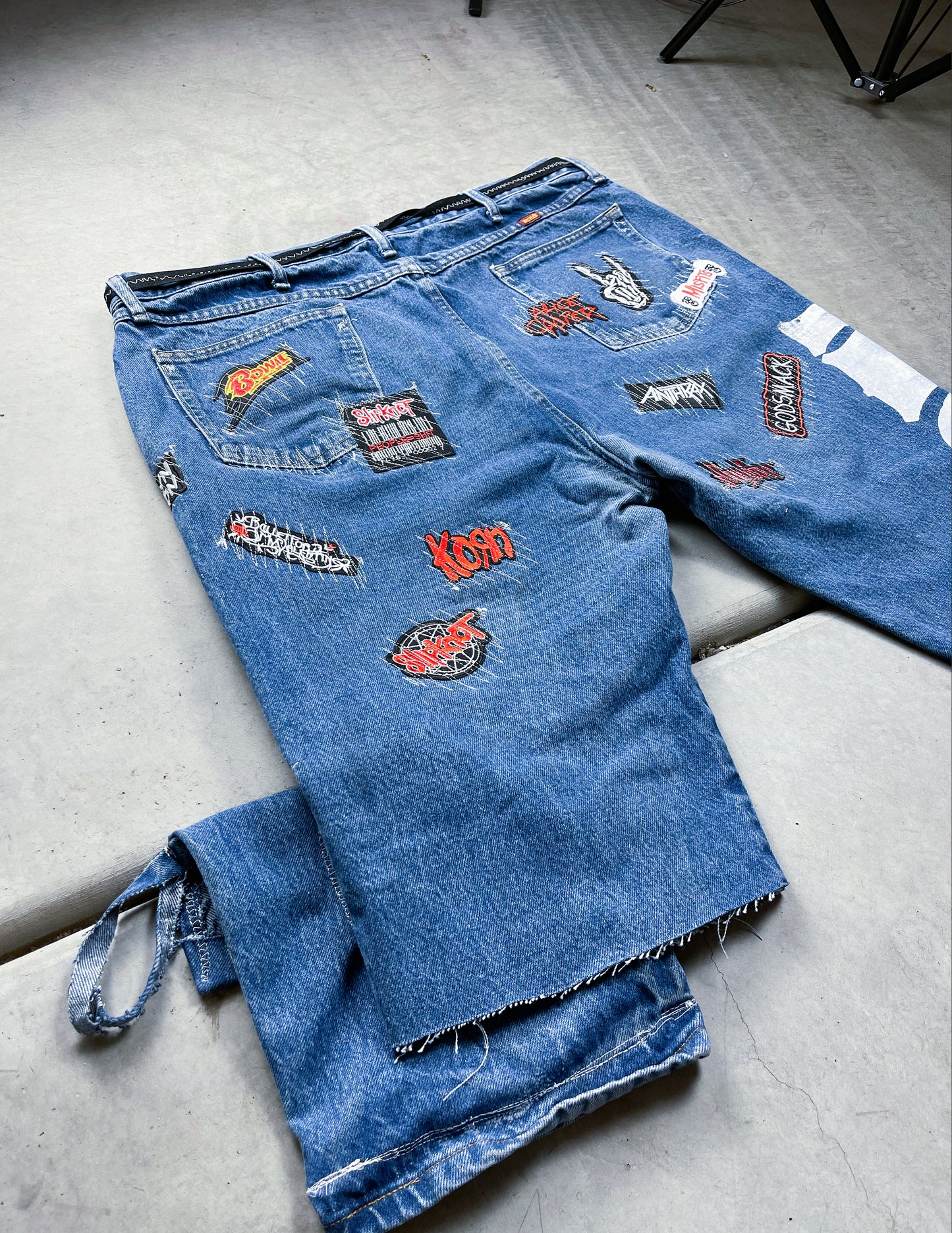 Rockstar Jorts V1 Blue