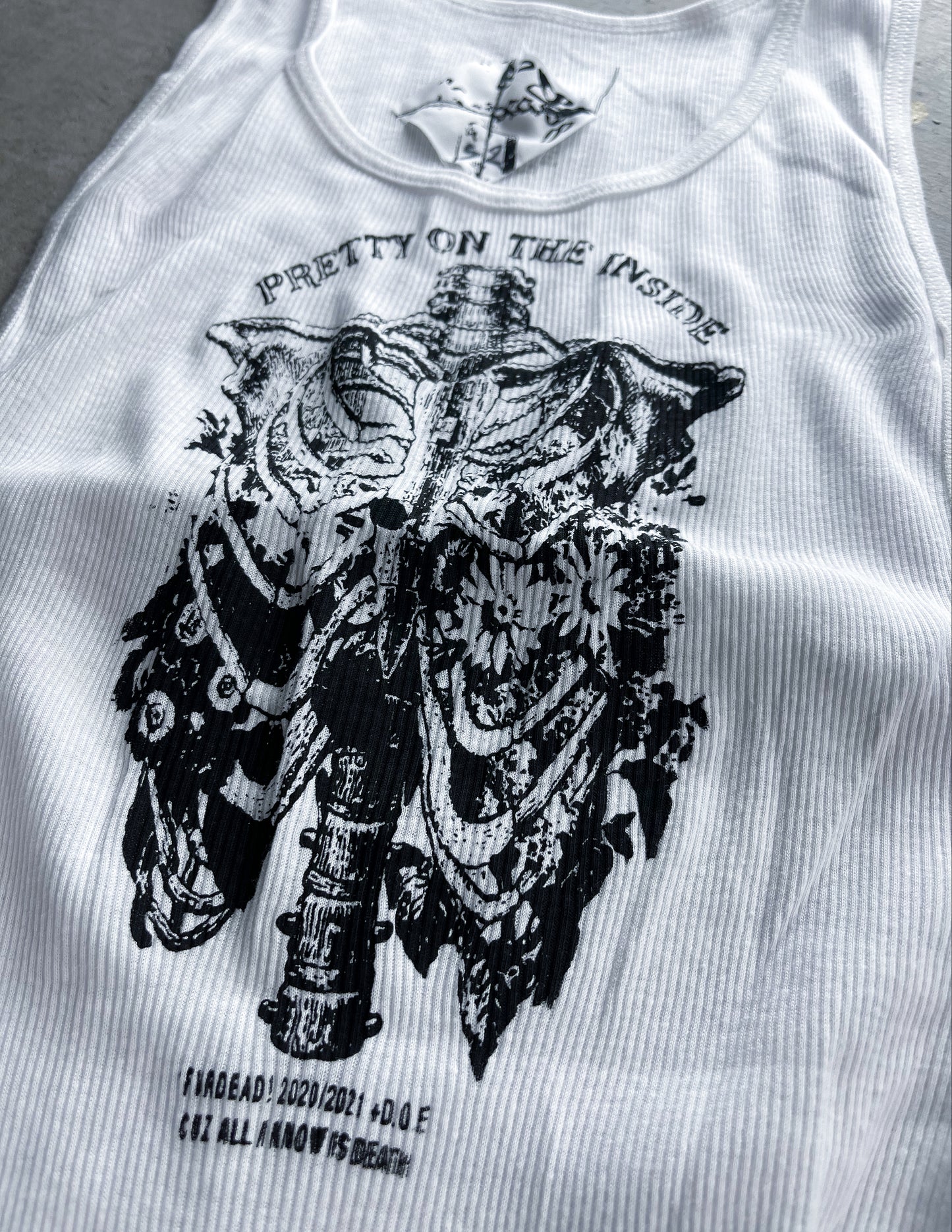 1. Pretty on the inside Tank top