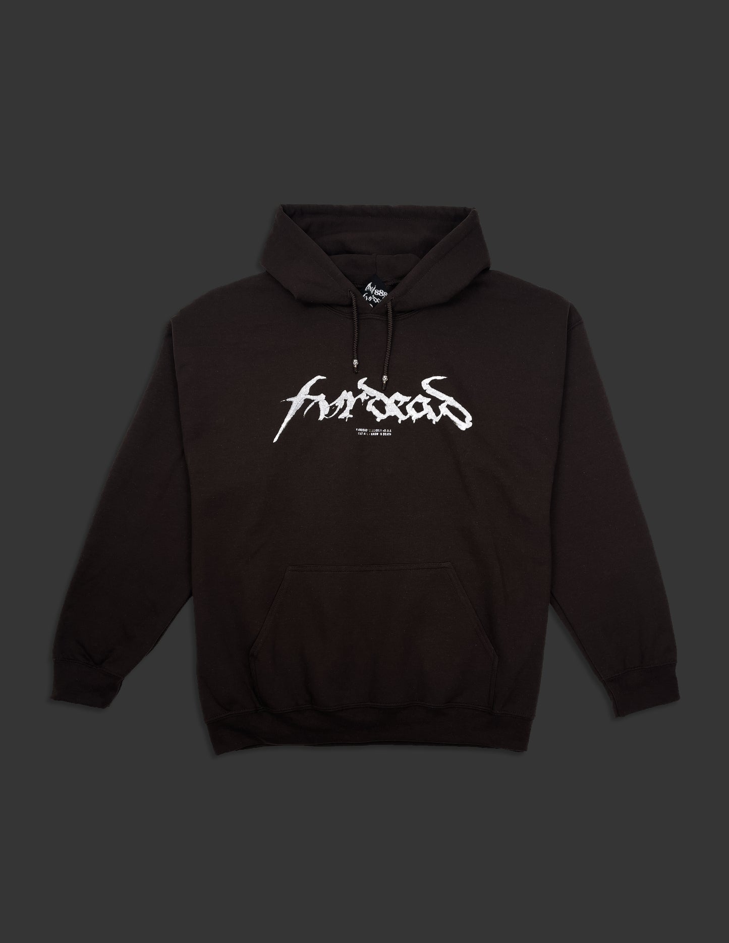 3. Fvrdead Logo Chocolate Hoodie