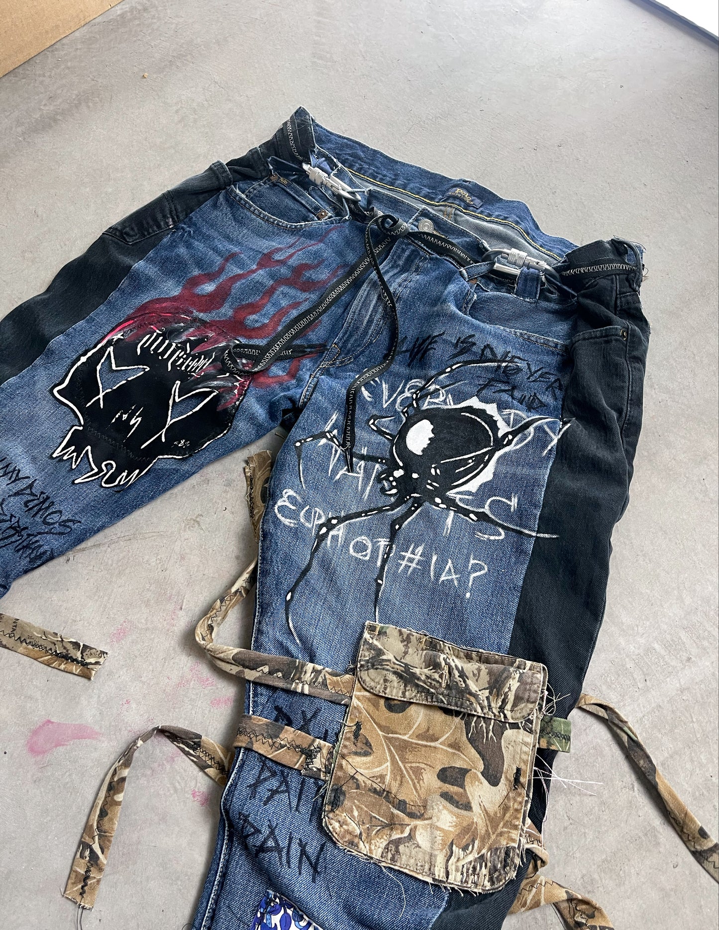 2. Crawlin Jeans Levi x Ralph Lauren Polo