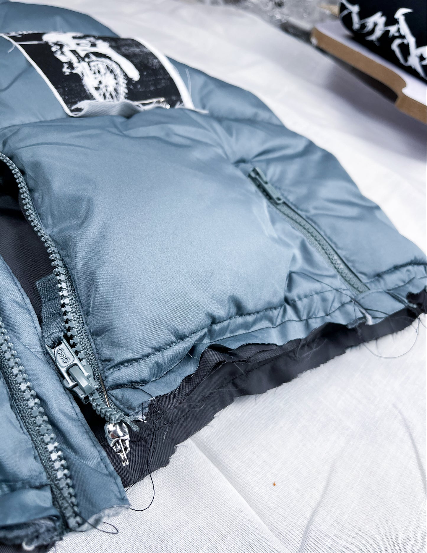4. Euphoria cropped Puffer vest.