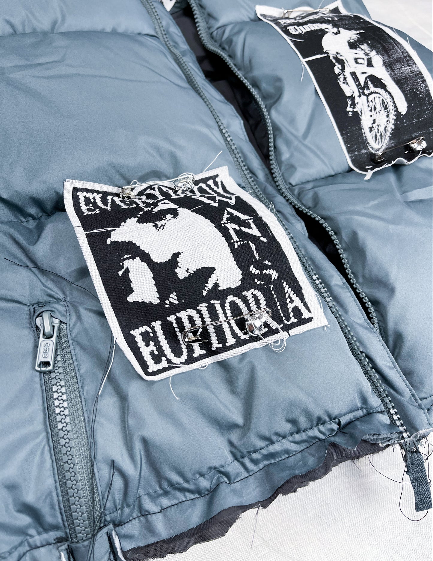 4. Euphoria cropped Puffer vest.