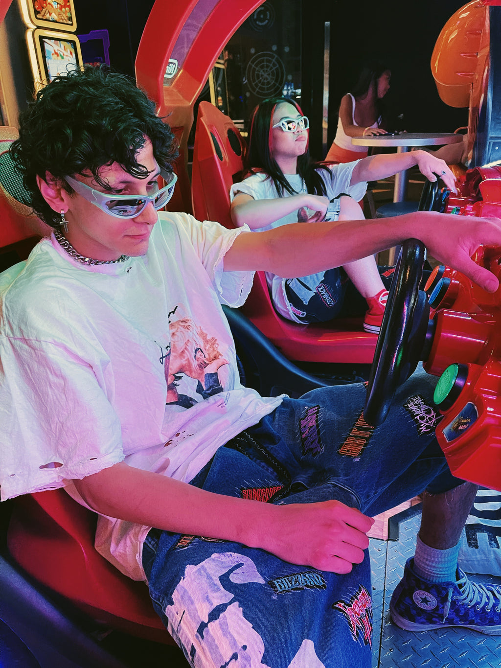 Pantalones cortos Rockstar V1 azules