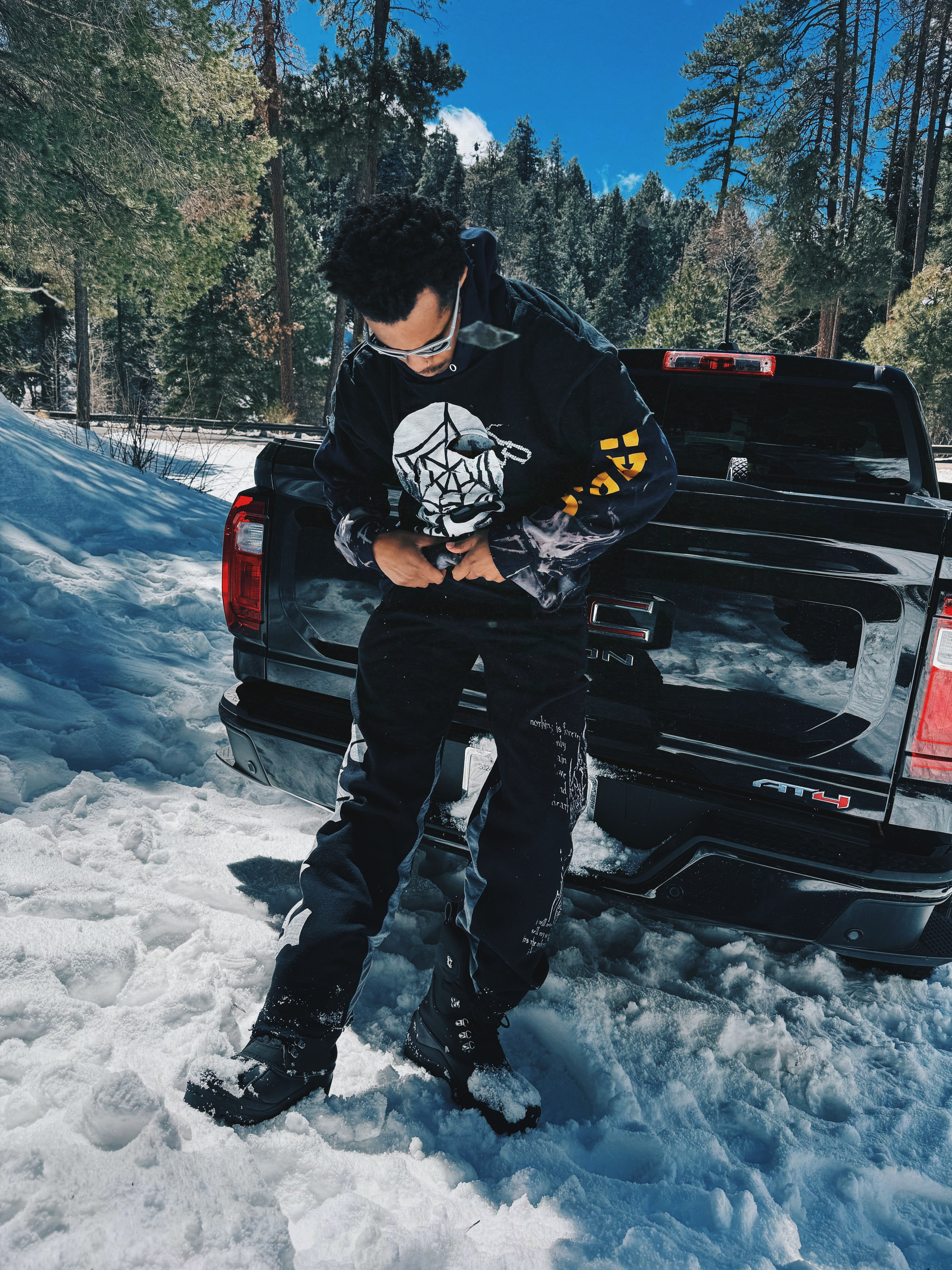 #6 NYPD 1 of 1 upcycled hoodie