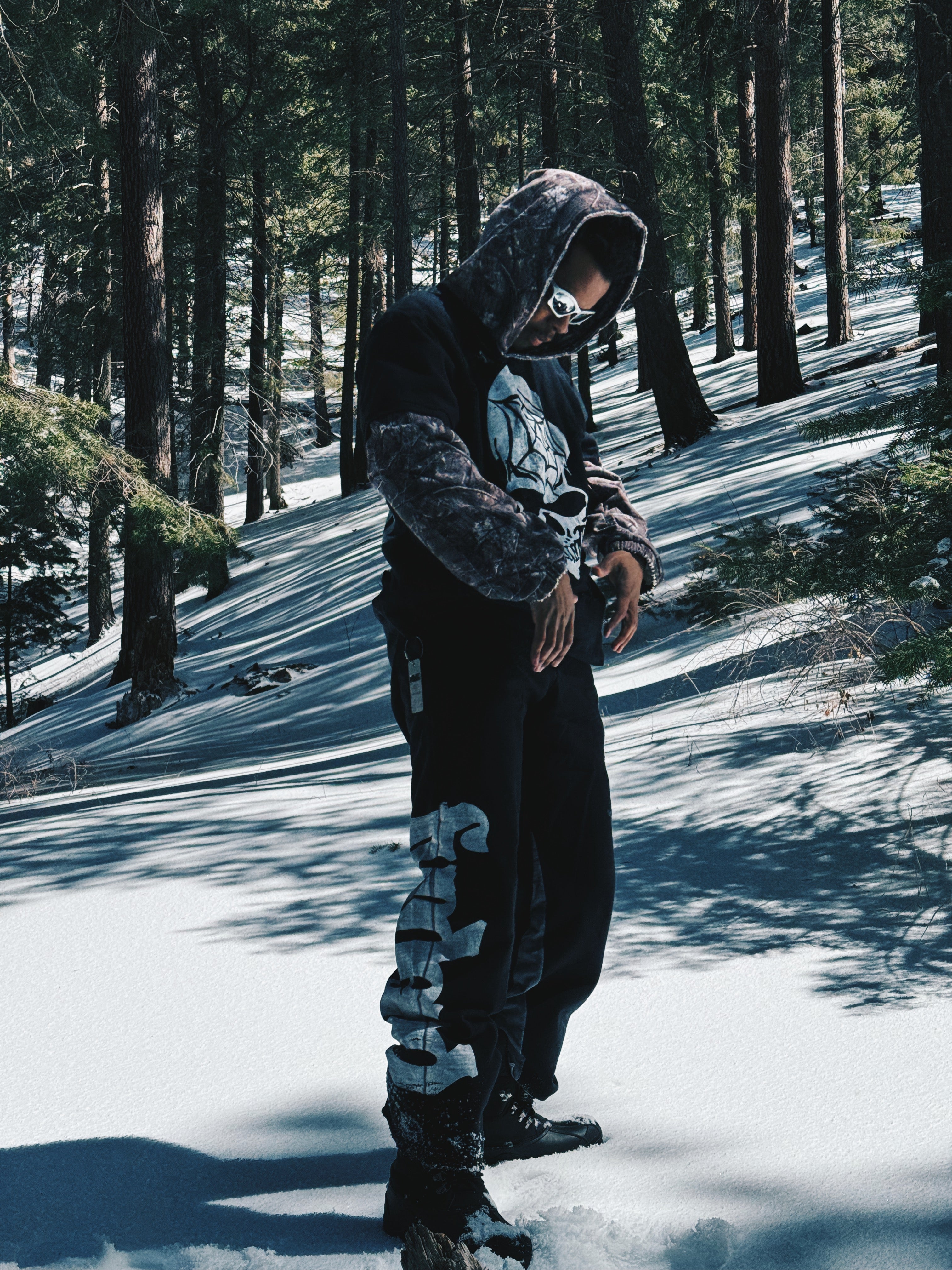 Sudadera con capucha reciclada Camo 1 de 1 n.° 2