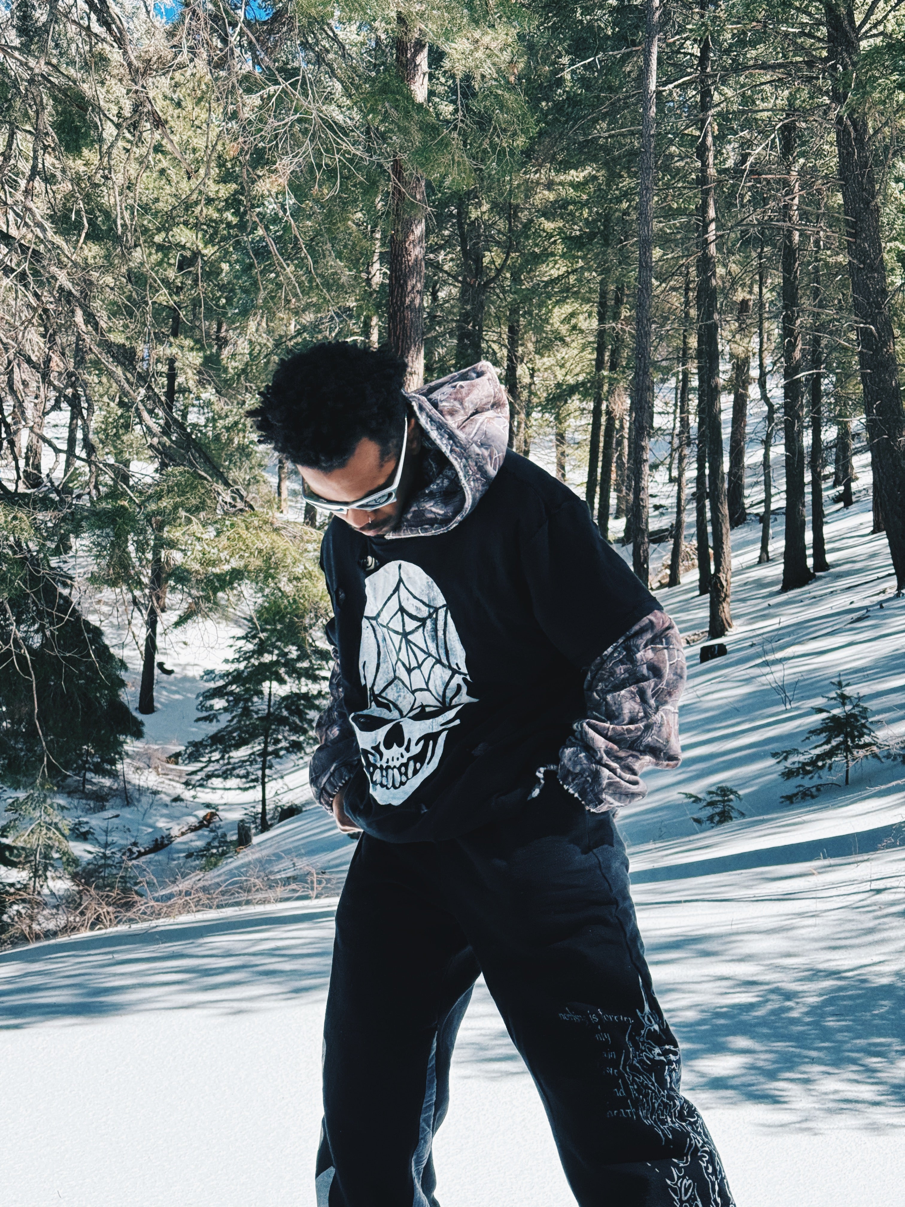 Sudadera con capucha reciclada Camo 1 de 1 n.° 2