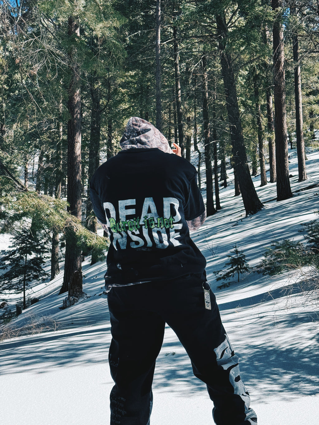 Sudadera con capucha reciclada Camo 1 de 1 n.° 2