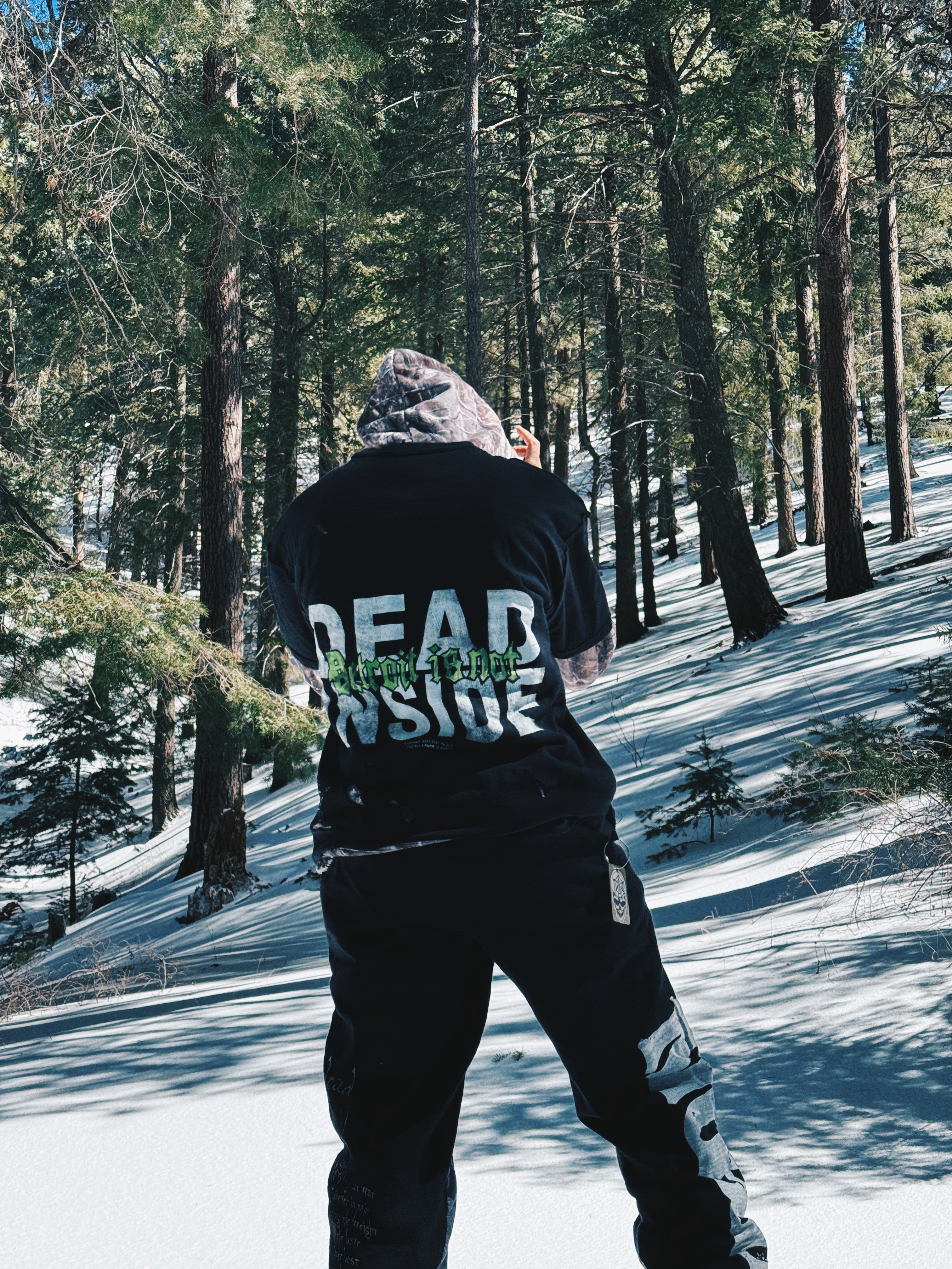 #2 Camo 1 of 1 upcycled hoodie