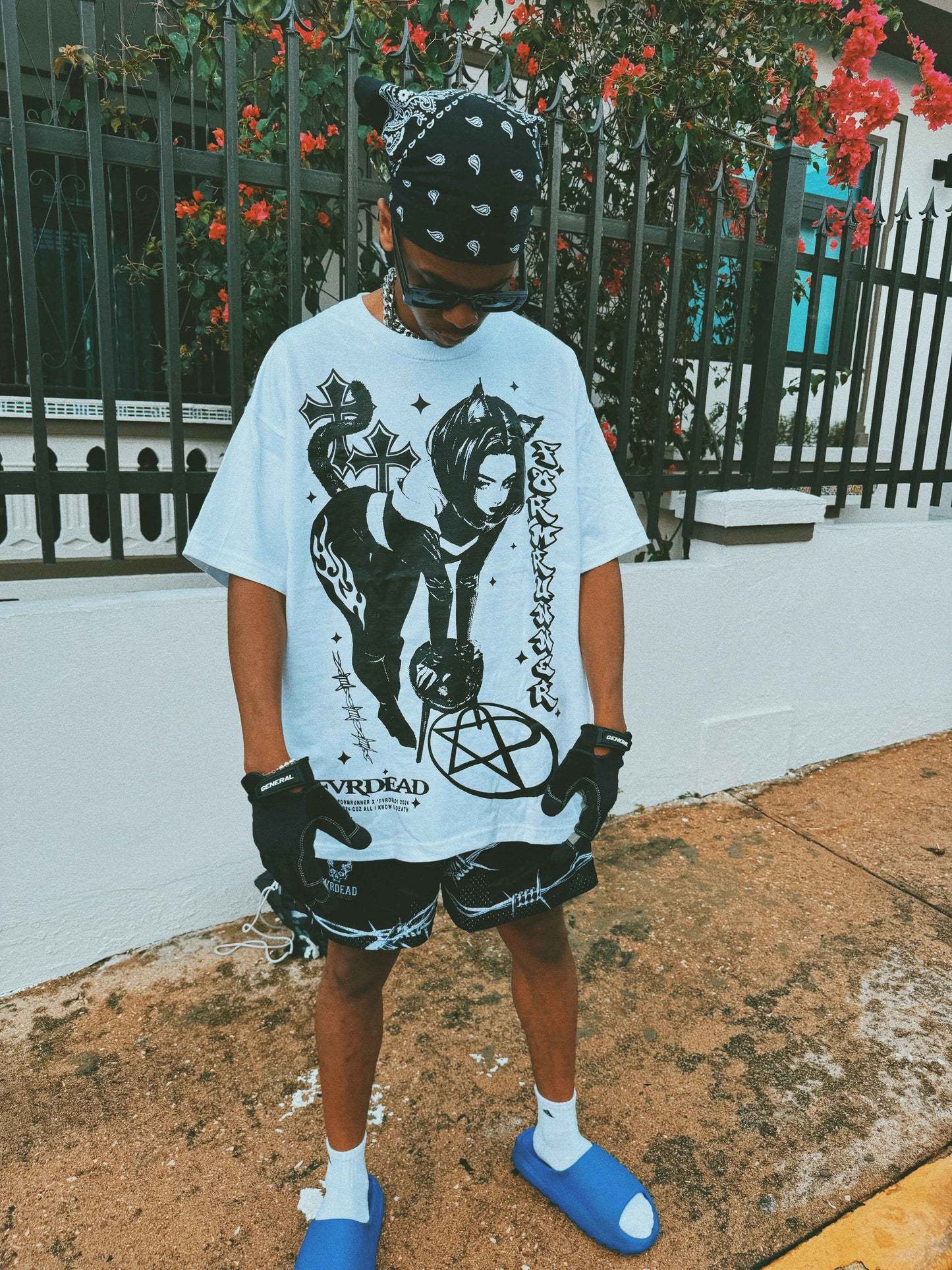 Barbwire Shorts Formrunner x Fvrdead