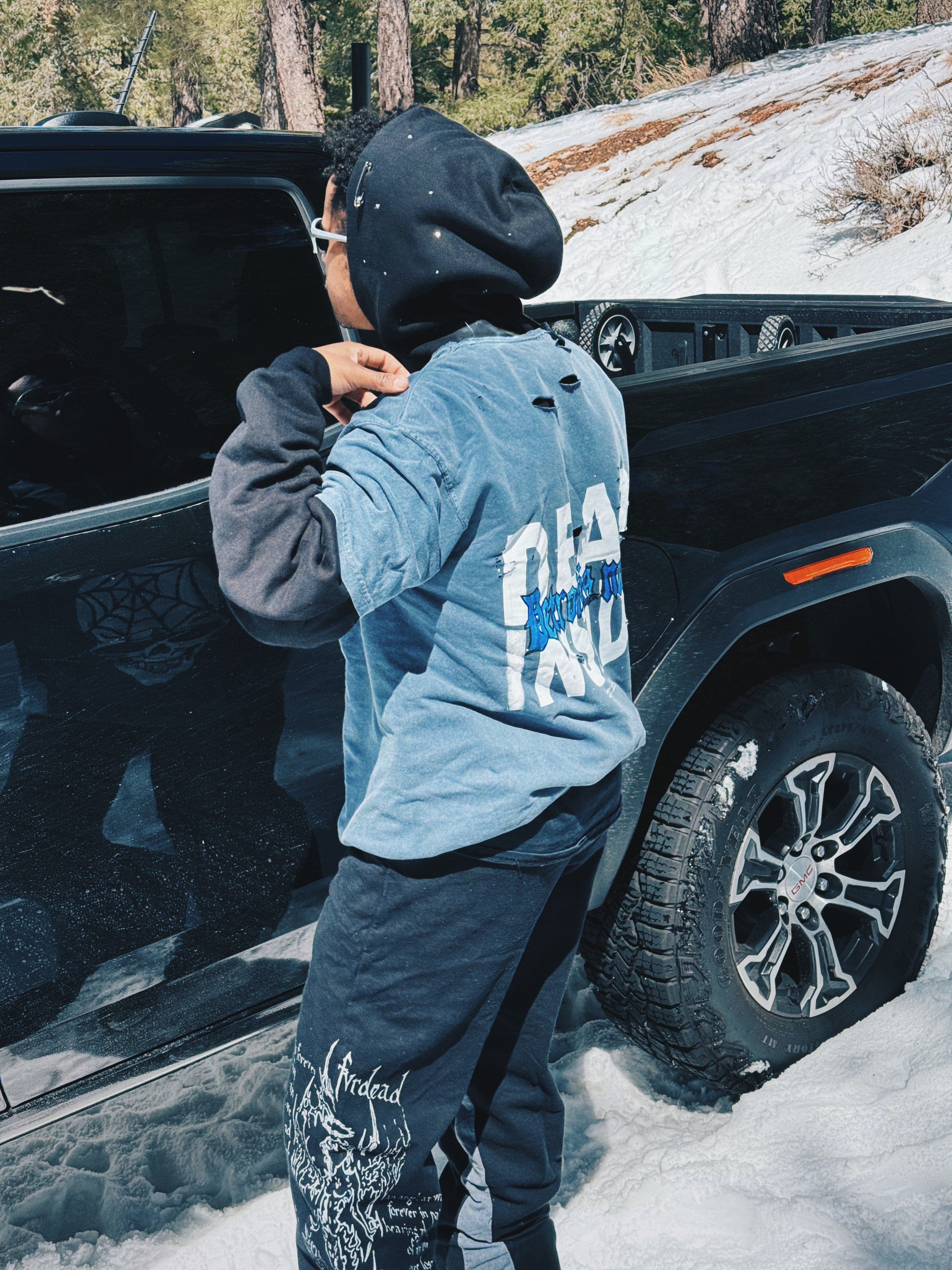 #1 vintage 1 of 1 upcycled hoodie