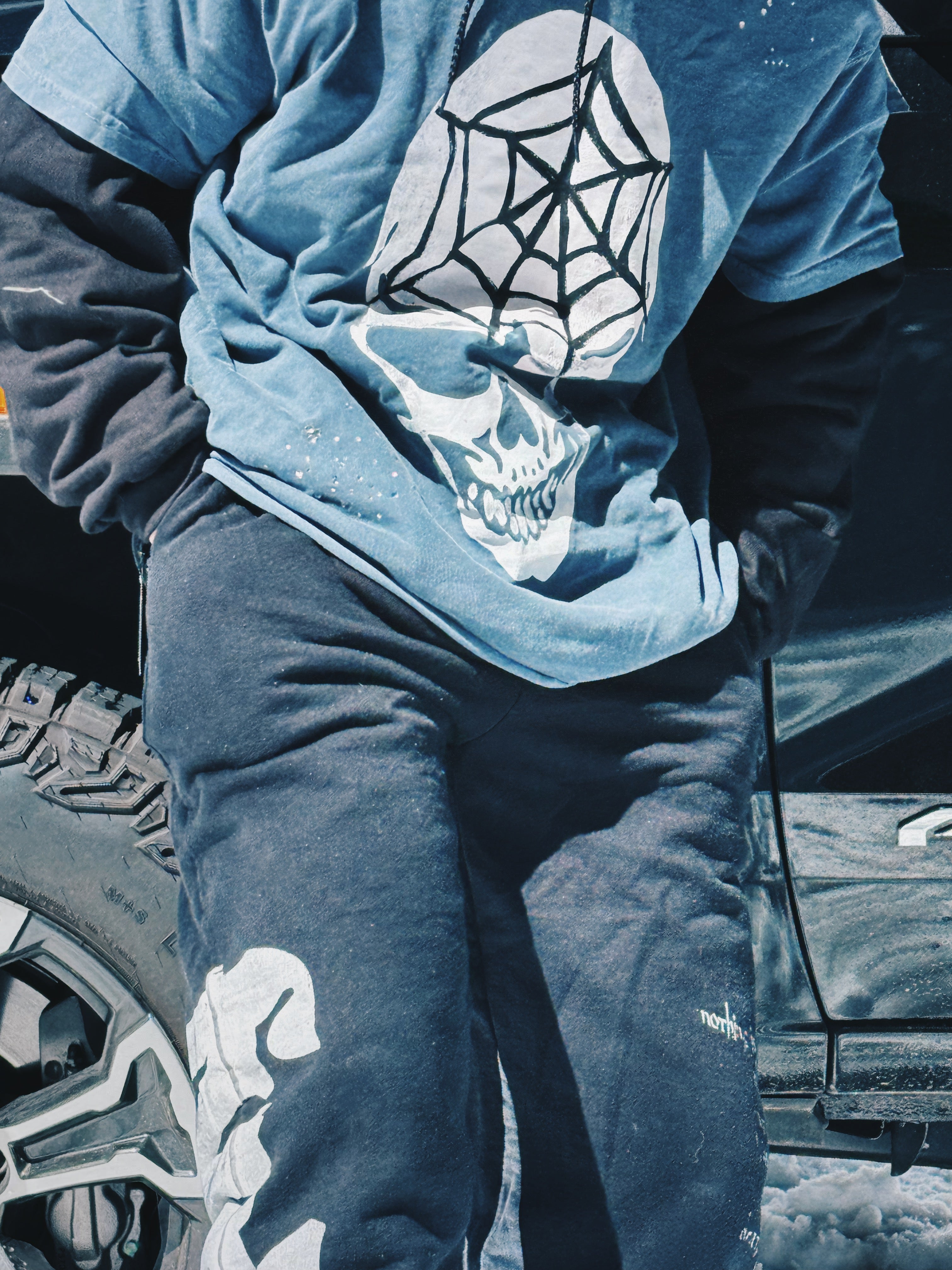 #1 vintage 1 of 1 upcycled hoodie