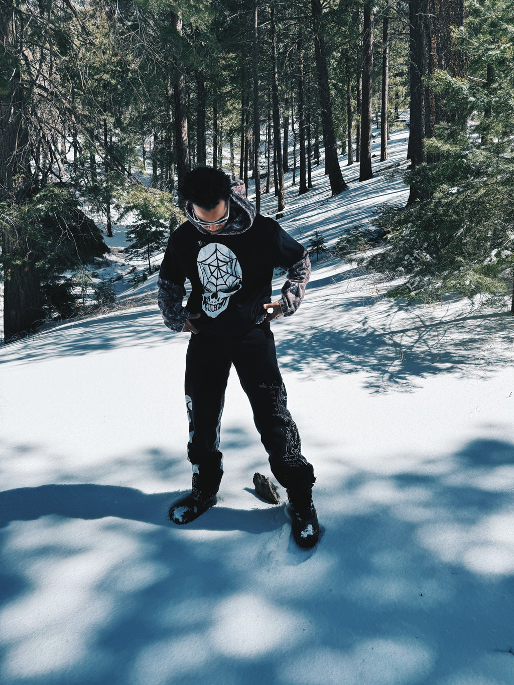 Sudadera con capucha reciclada Camo 1 de 1 n.° 2