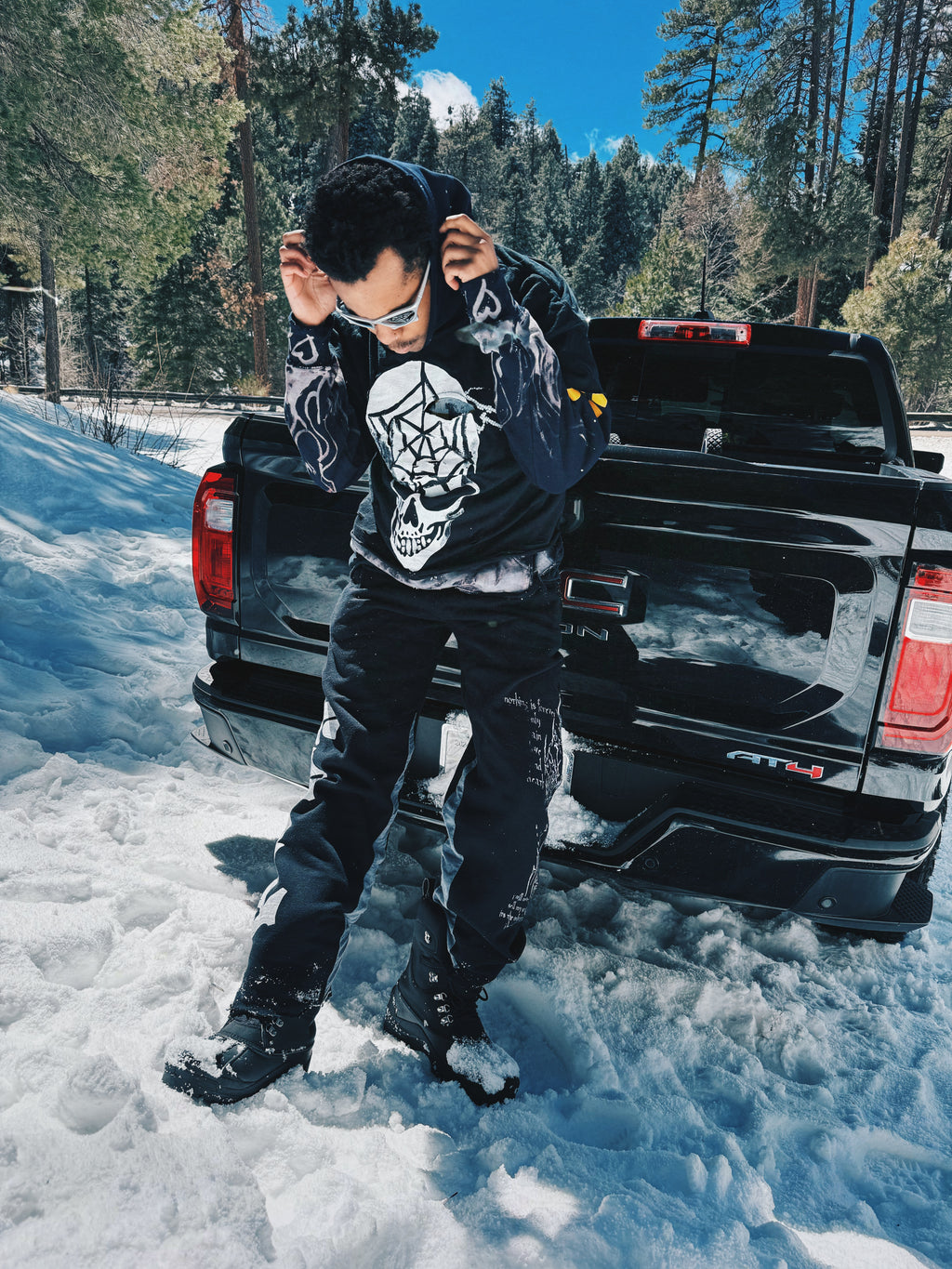 #6 NYPD 1 of 1 upcycled hoodie