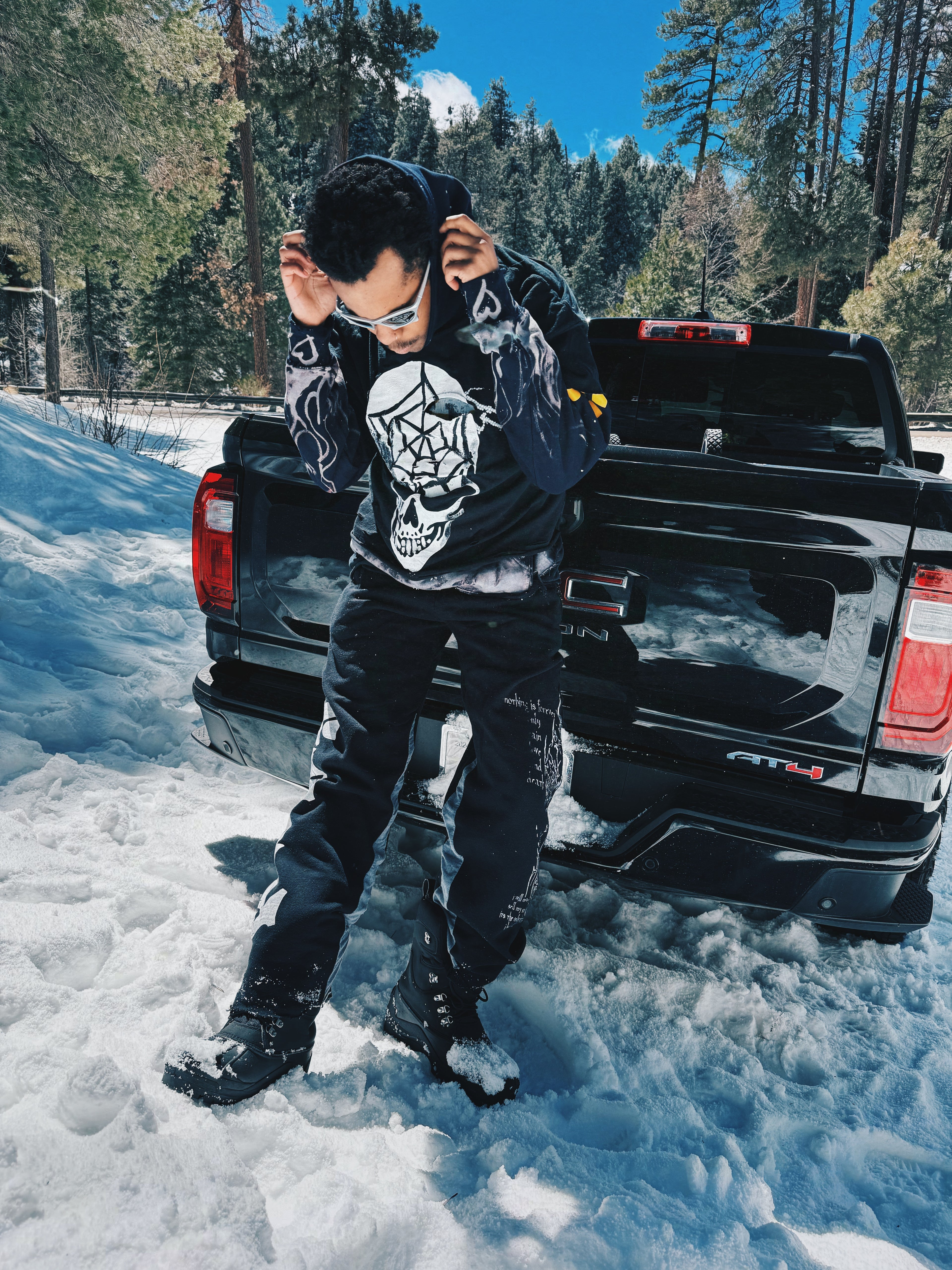 #6 NYPD 1 of 1 upcycled hoodie