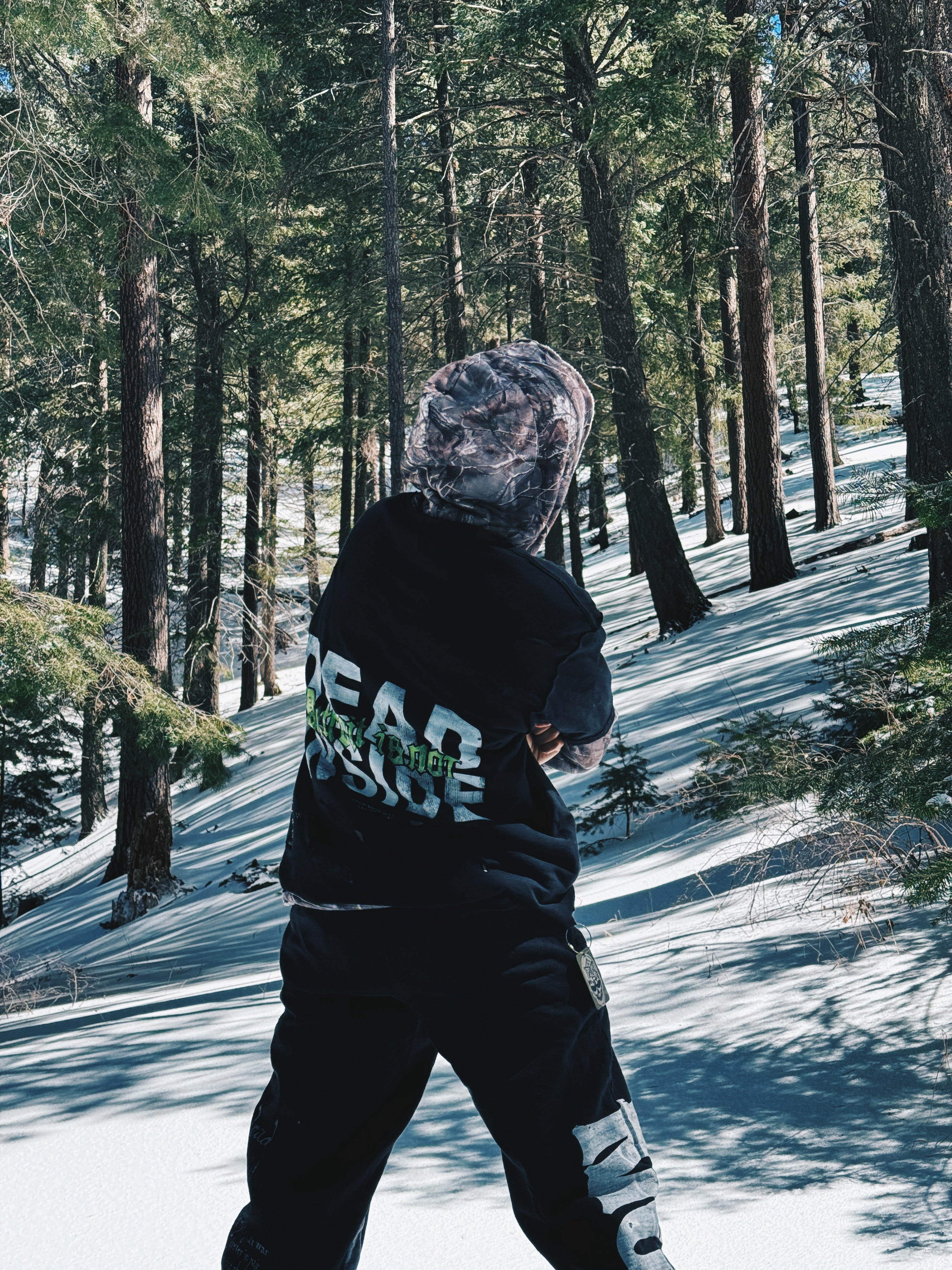 Sudadera con capucha reciclada Camo 1 de 1 n.° 2