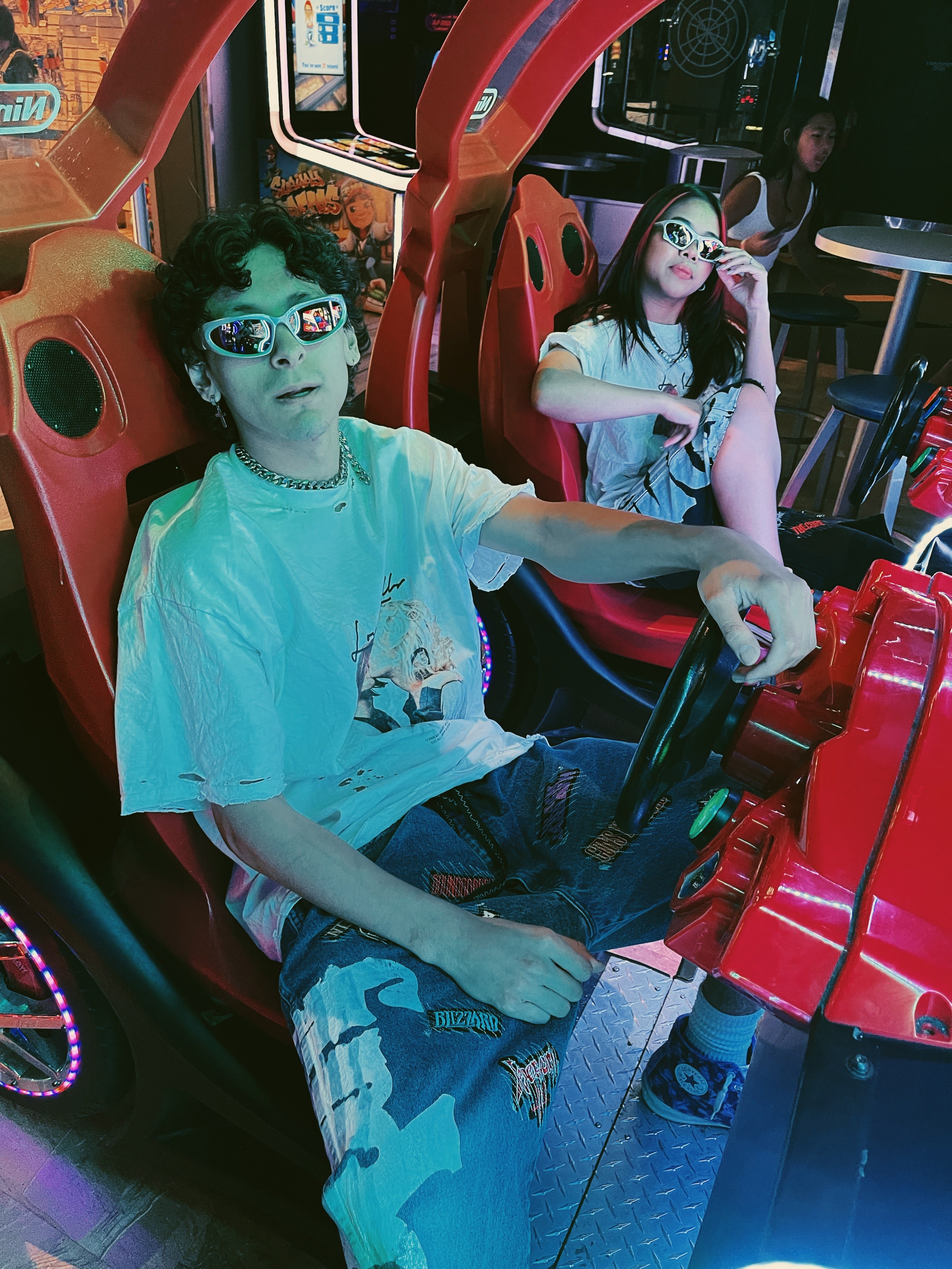 Pantalones cortos Rockstar V1 azules