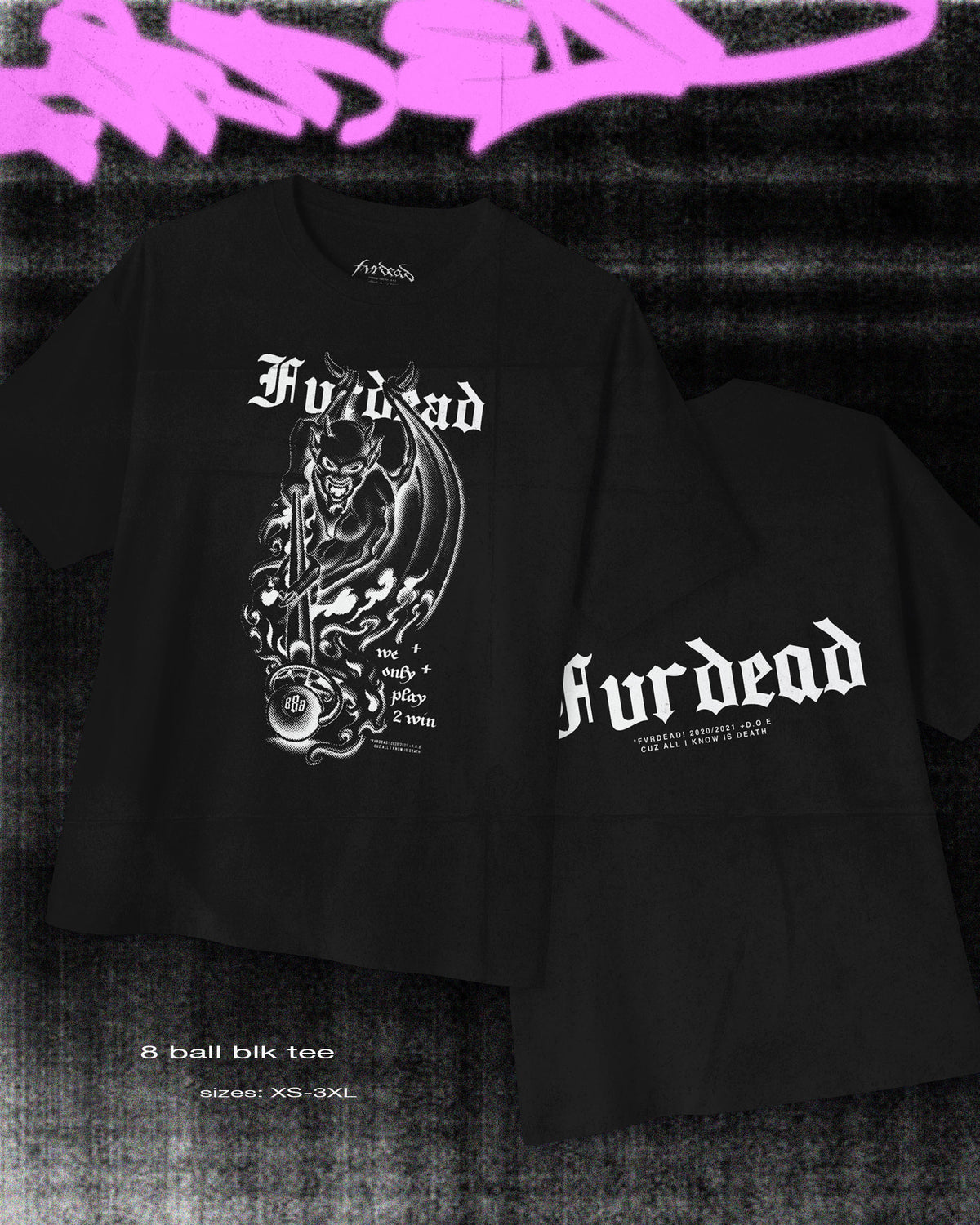 Devils 8 ball v1.2 tee