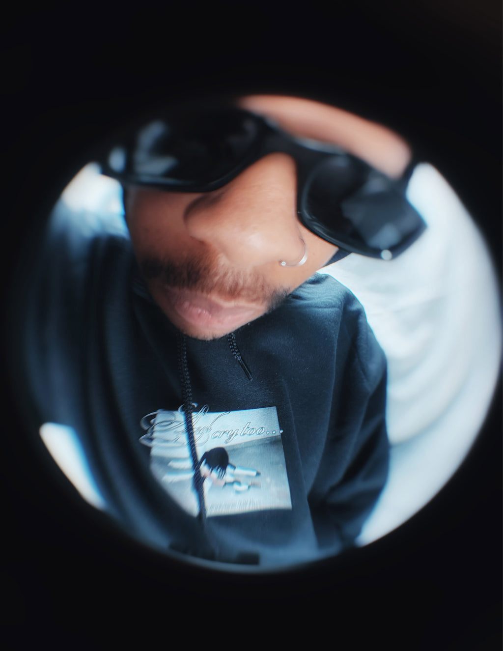 Los ángeles también lloran... Sudadera negra