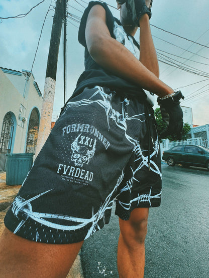 Barbwire Shorts Formrunner x Fvrdead