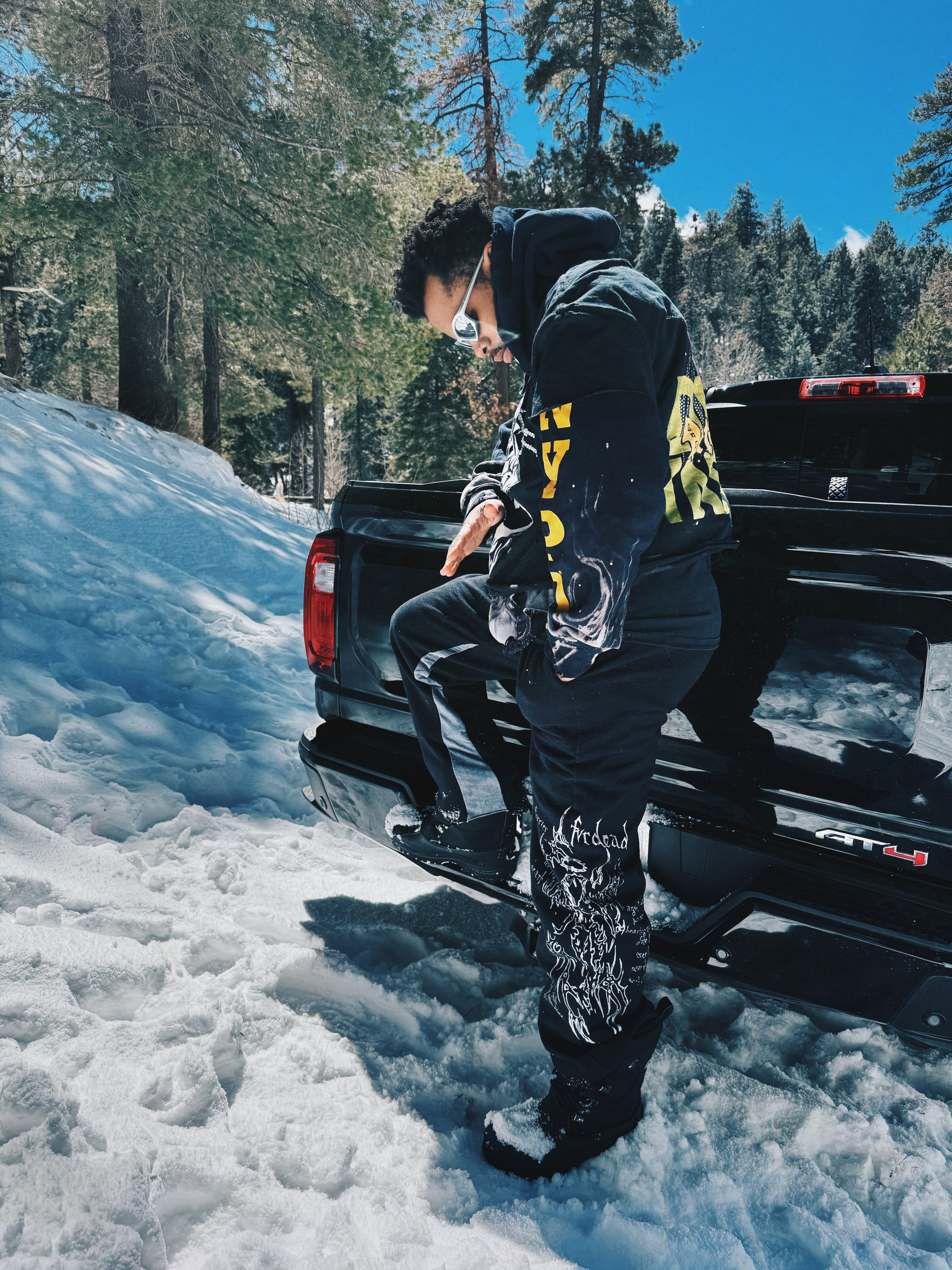 #6 NYPD 1 of 1 upcycled hoodie