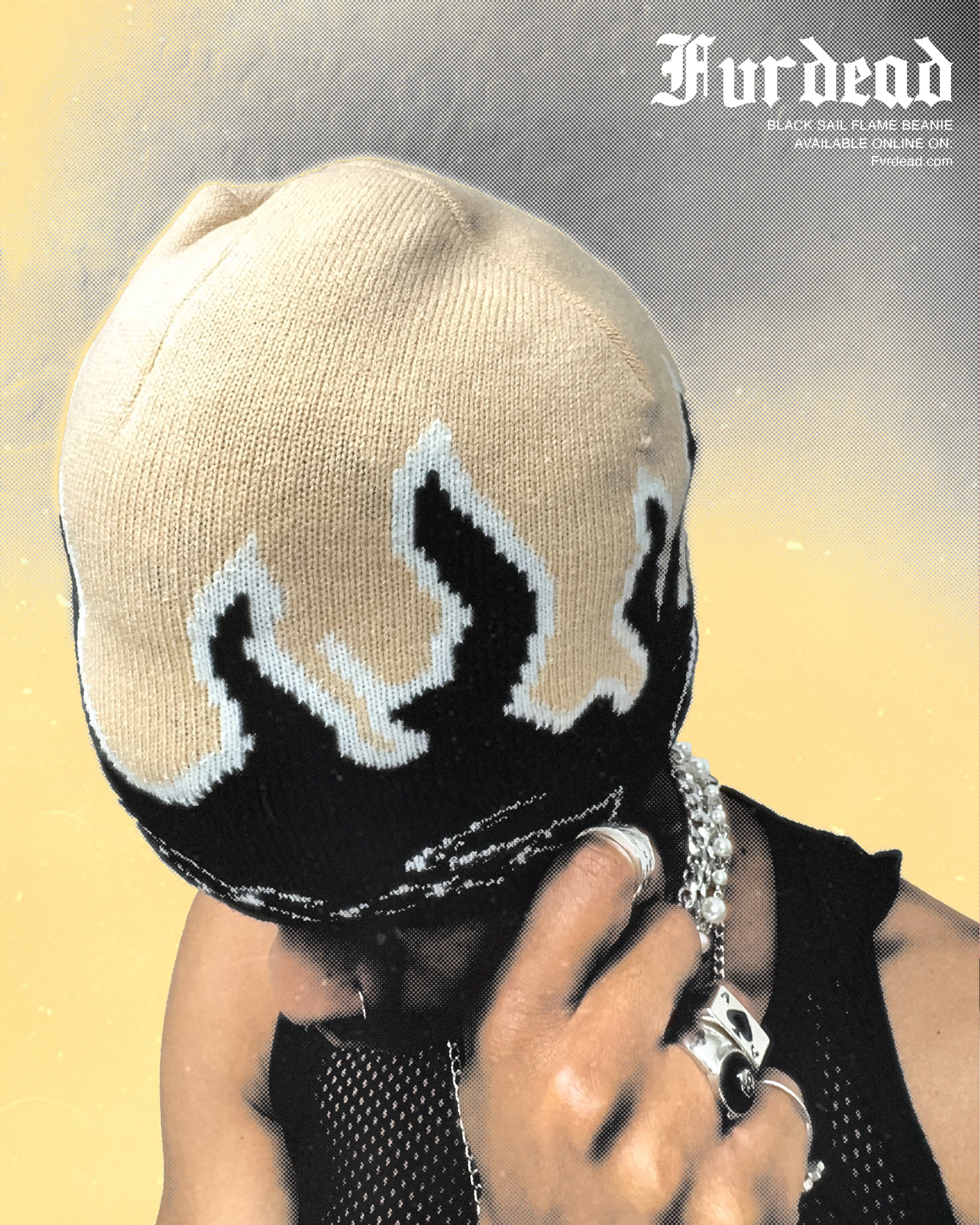 Black Sail flame beanie