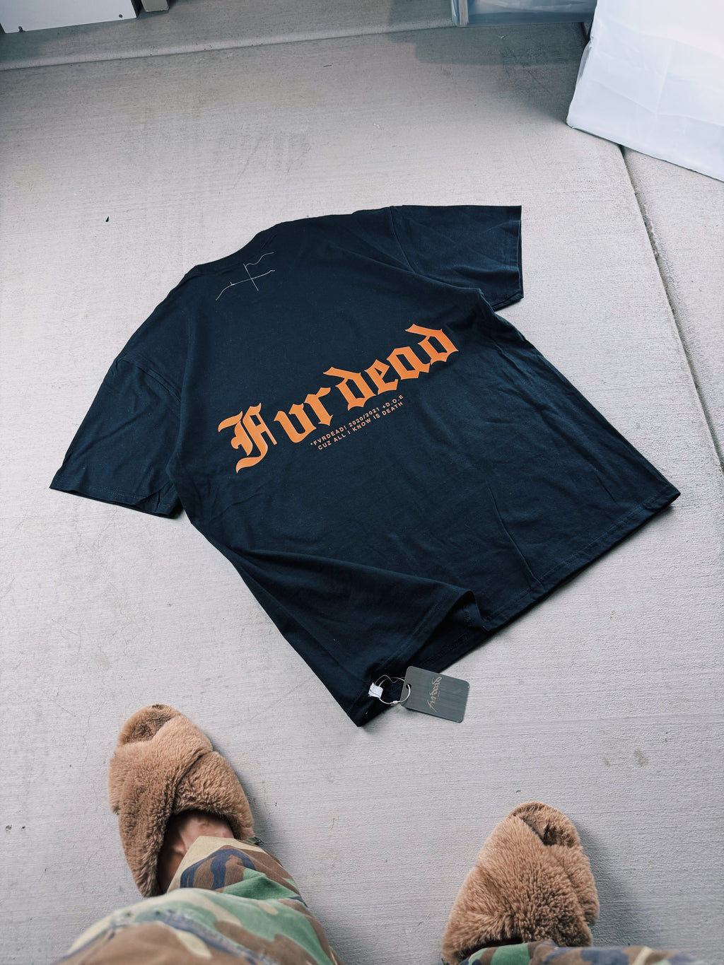 Bonita camiseta negra para fumadores