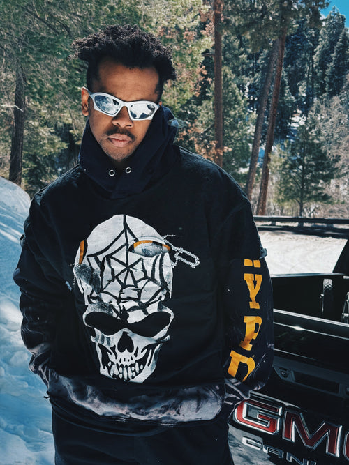 #6 NYPD 1 of 1 upcycled hoodie