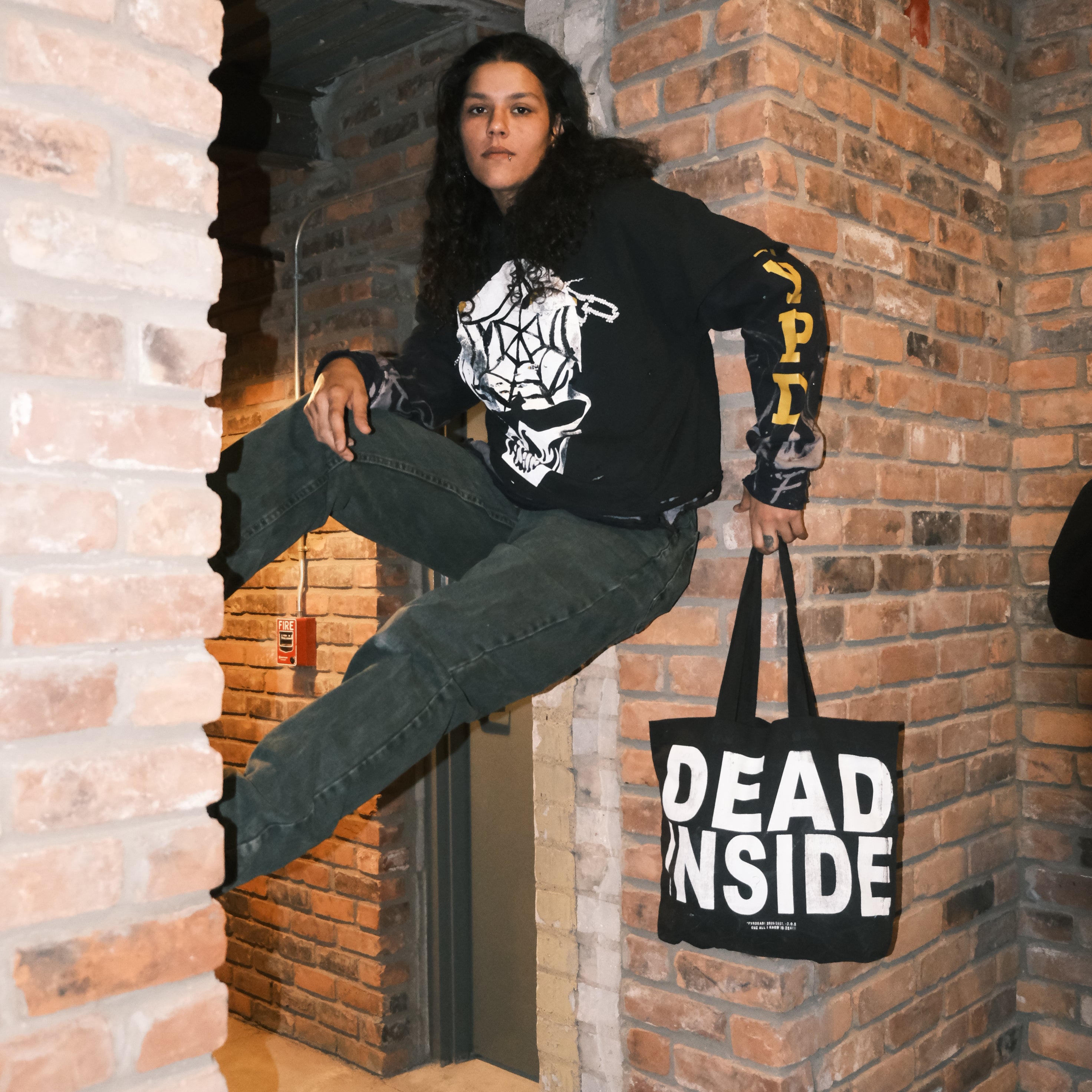 #6 NYPD 1 of 1 upcycled hoodie