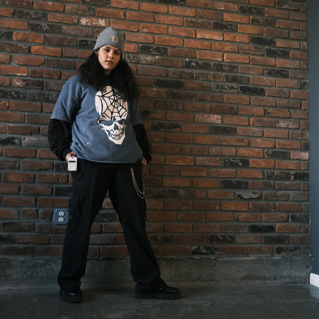 #1 vintage 1 of 1 upcycled hoodie