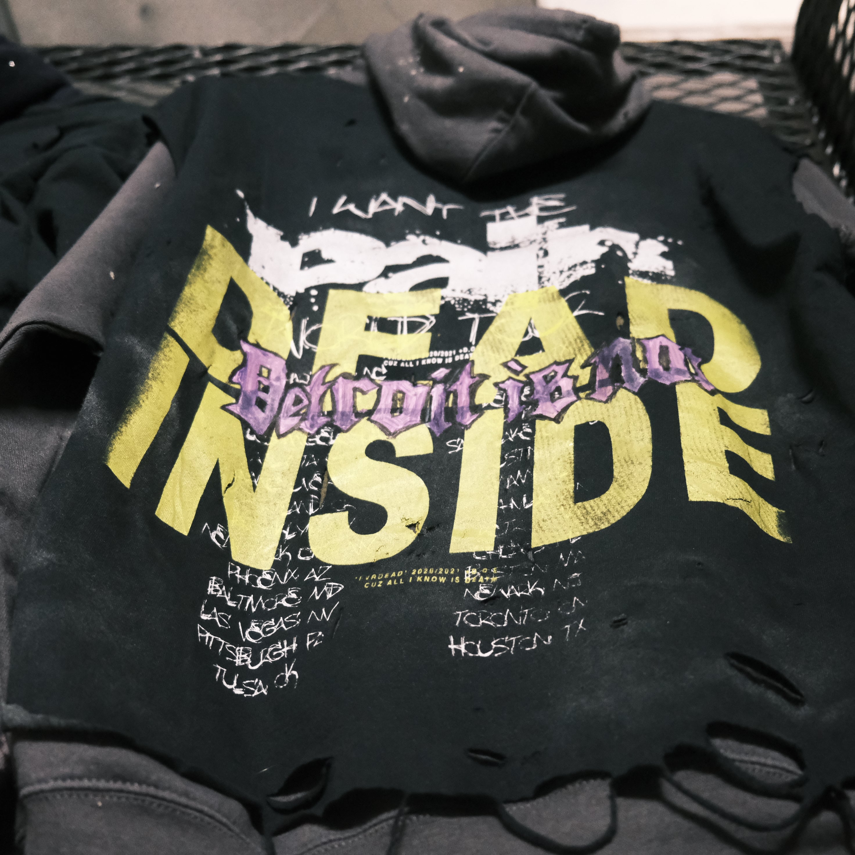 Sudadera con capucha reciclada #3 Cement 1 de 1