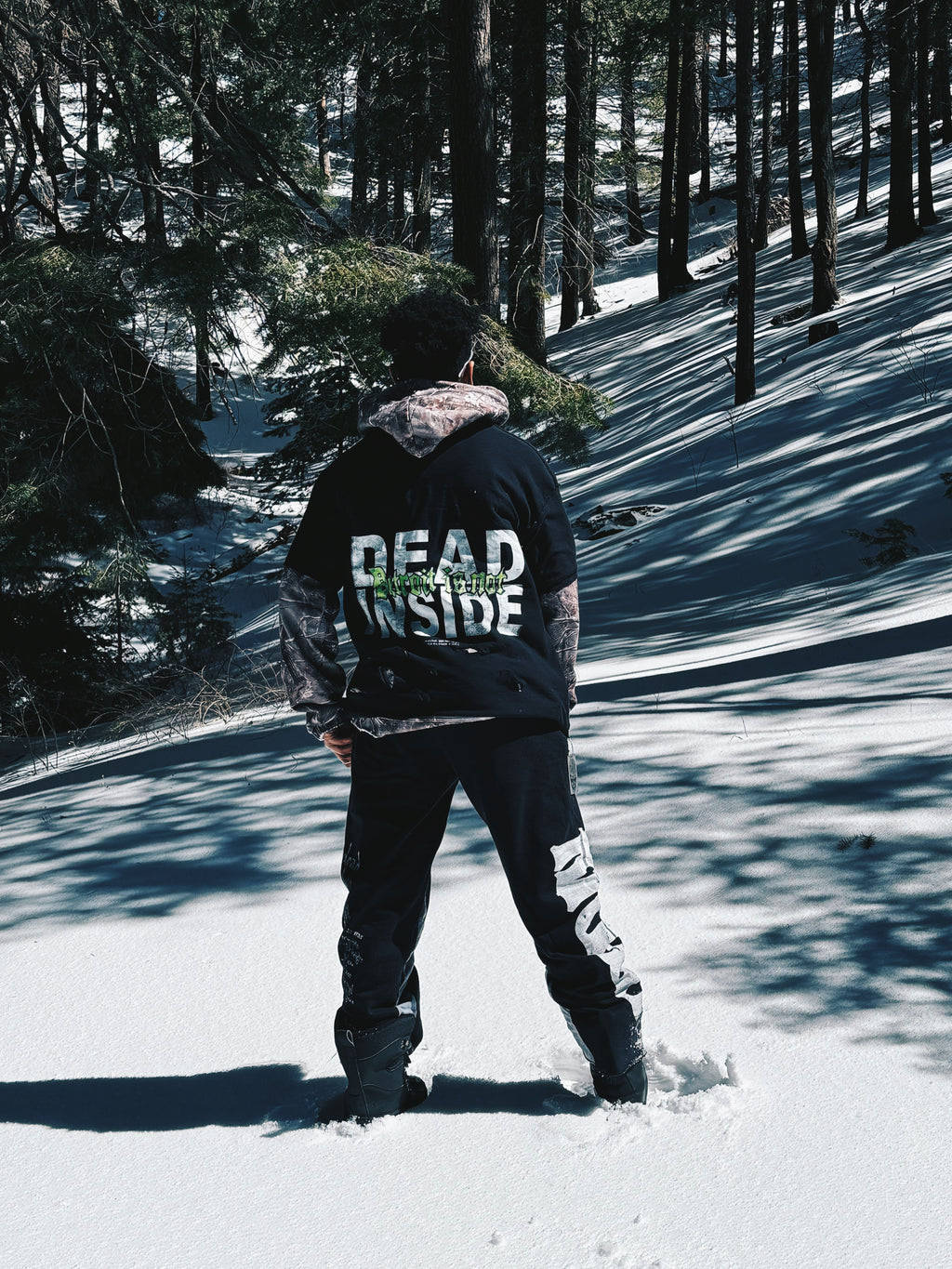 Sudadera con capucha reciclada Camo 1 de 1 n.° 2