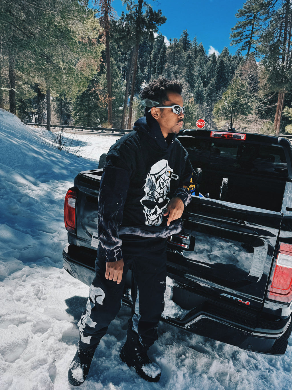 #6 NYPD 1 of 1 upcycled hoodie