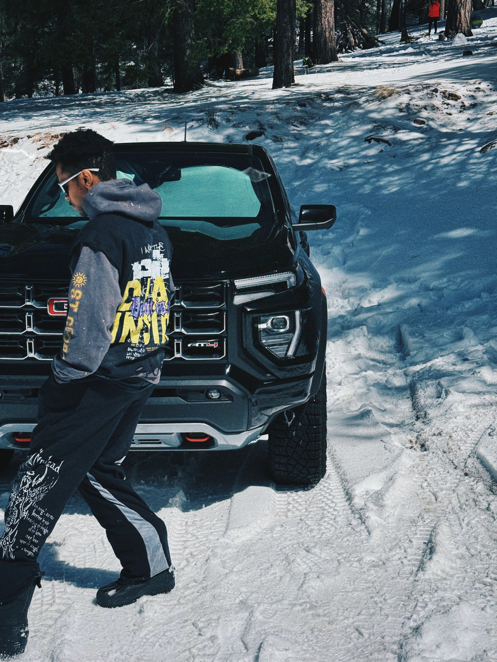 Sudadera con capucha reciclada #3 Cement 1 de 1